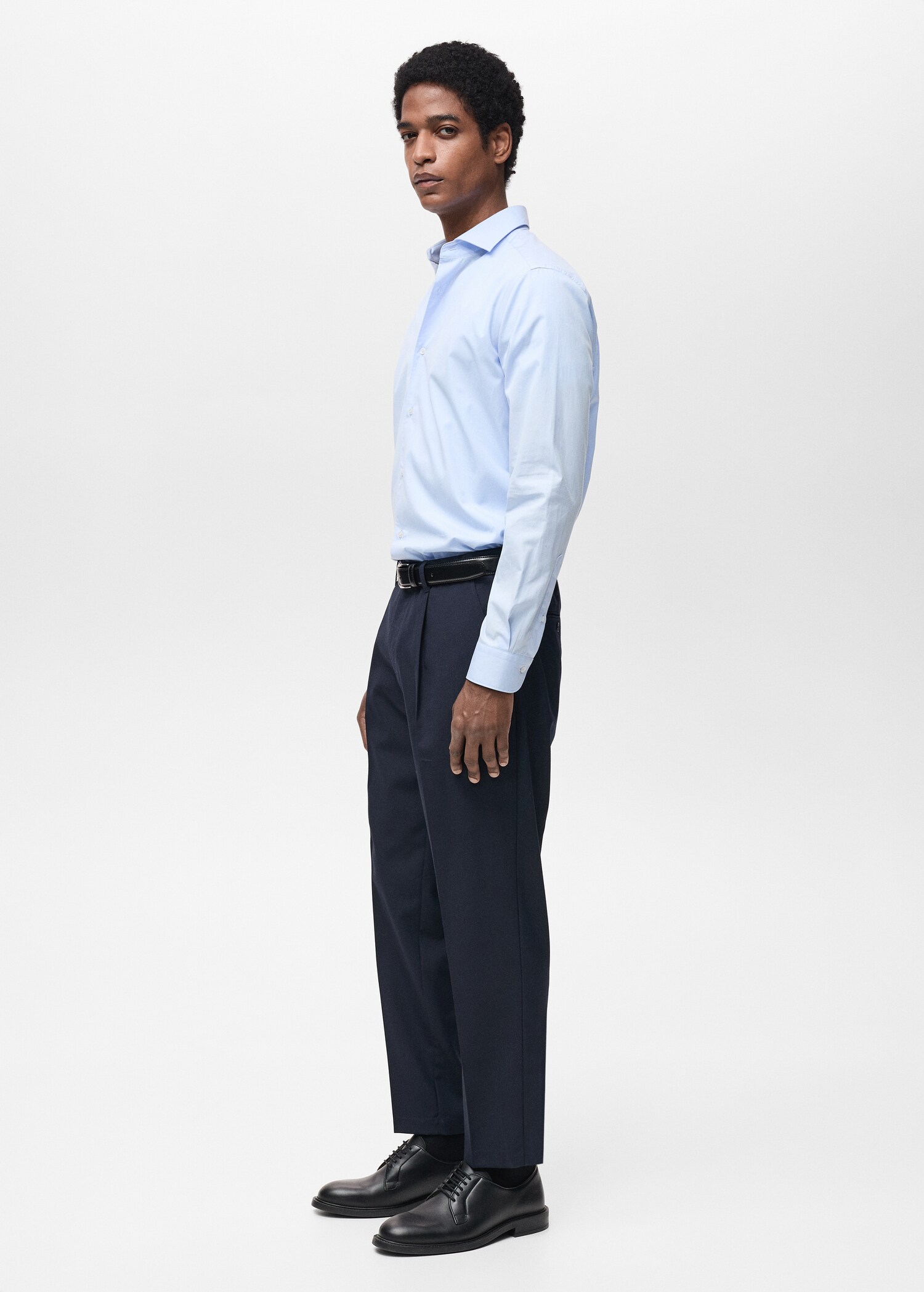 100% cotton regular-fit shirt - Details of the article 2