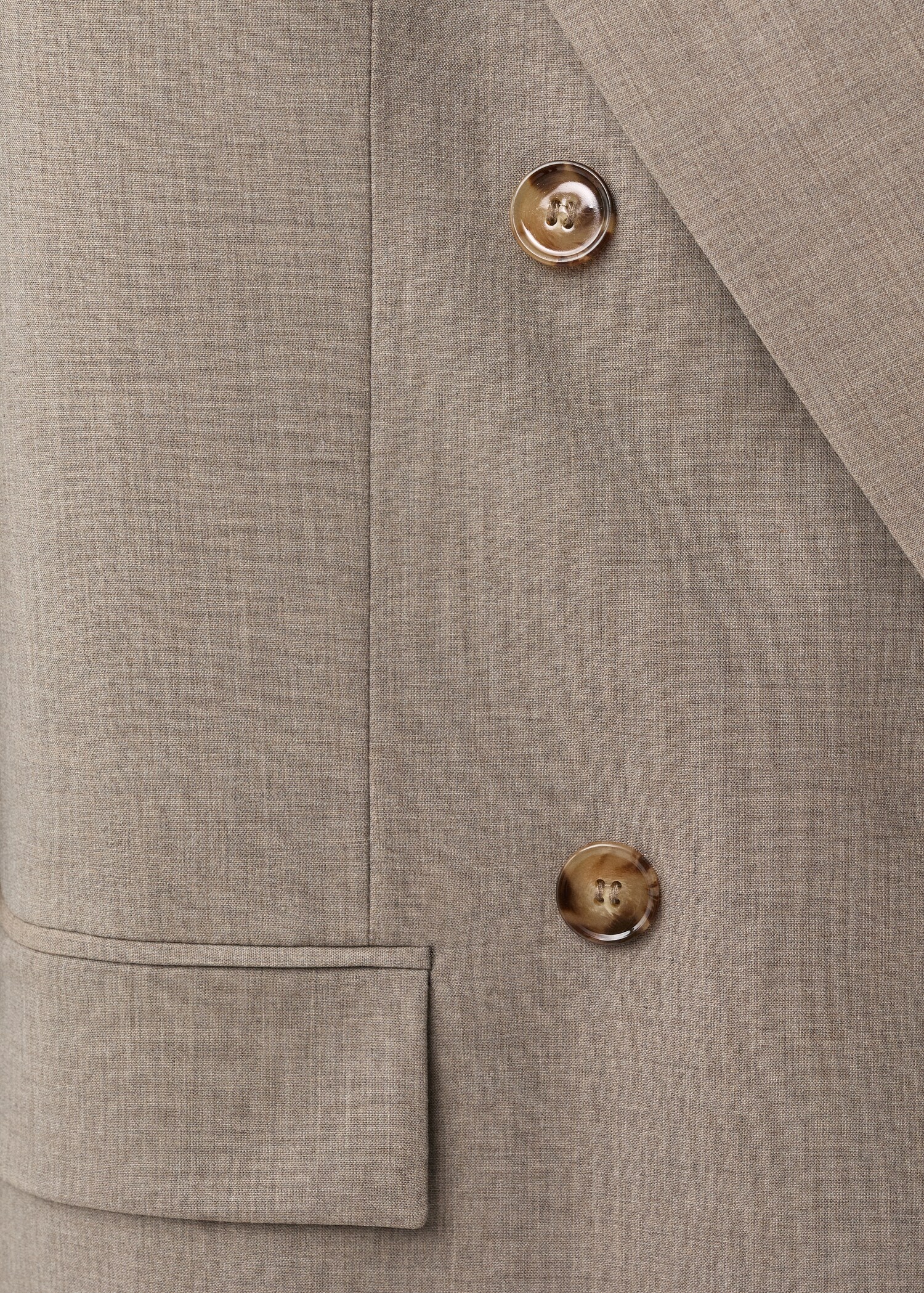 Wool-blend suit blazer - Details of the article 0