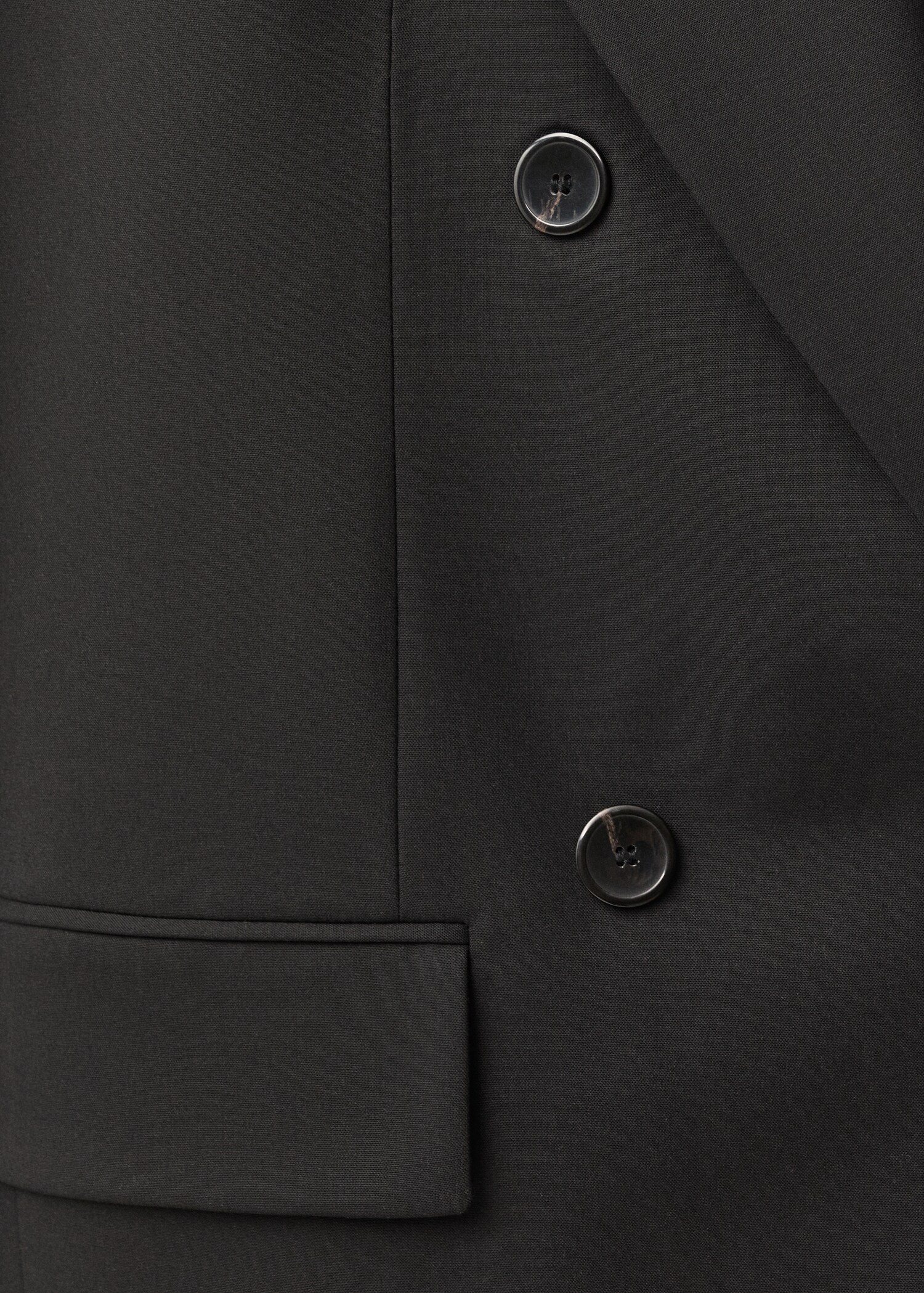 Wool-blend suit blazer - Details of the article 0