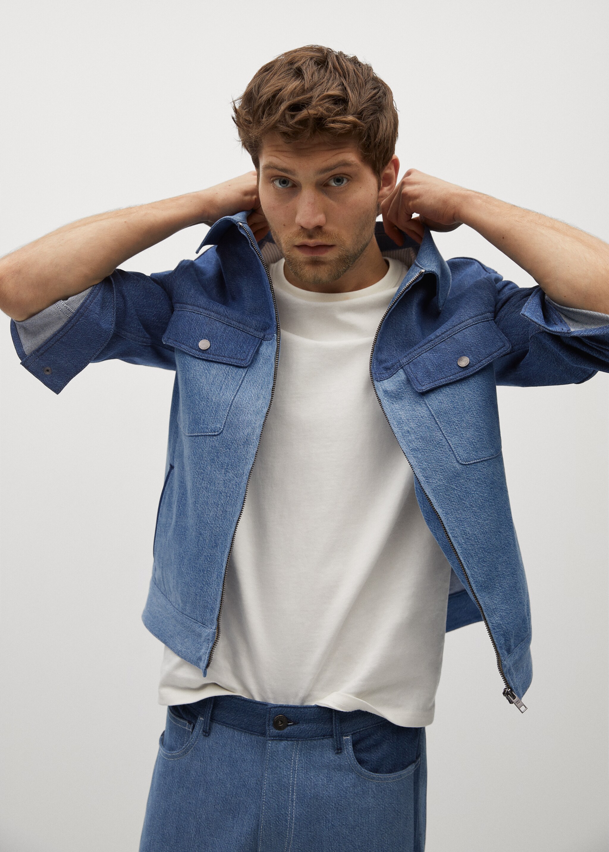 Chaqueta denim vintage - Detalle del artículo 1