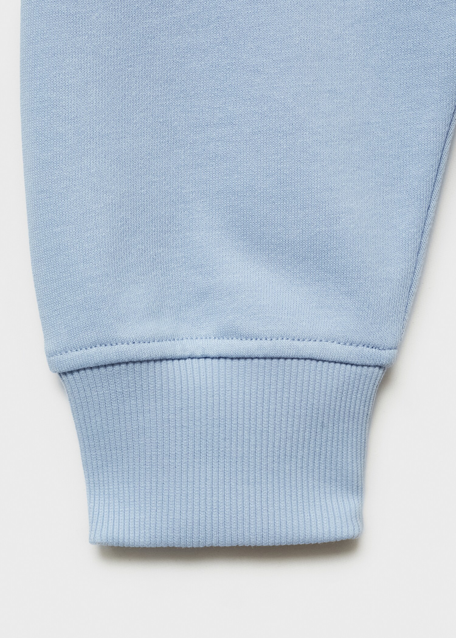 Cotton sweatshirt with printed message - Details of the article 0