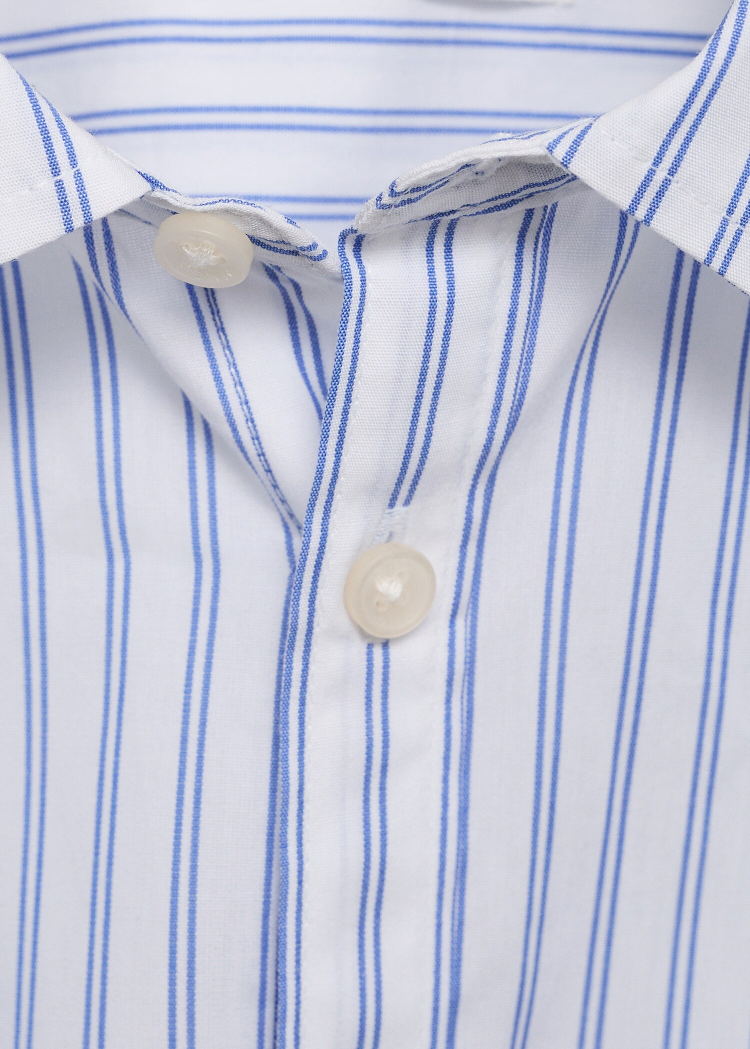 Striped cotton shirt - Details of the article 8