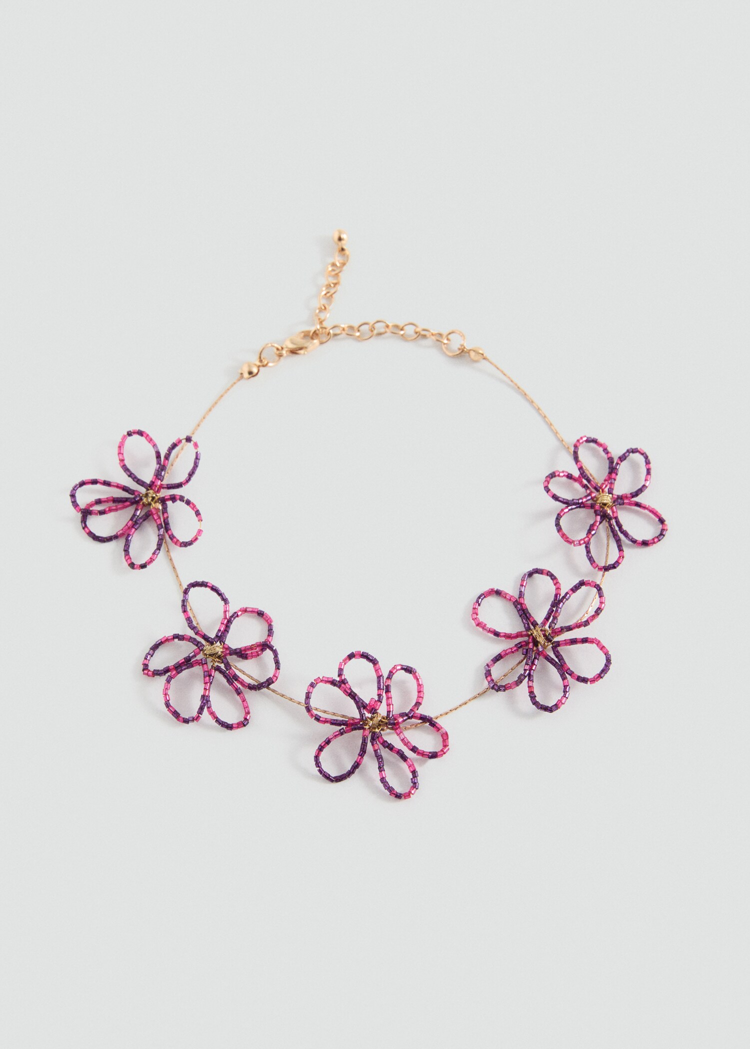 Collar abalorios flor - Artículo sin modelo