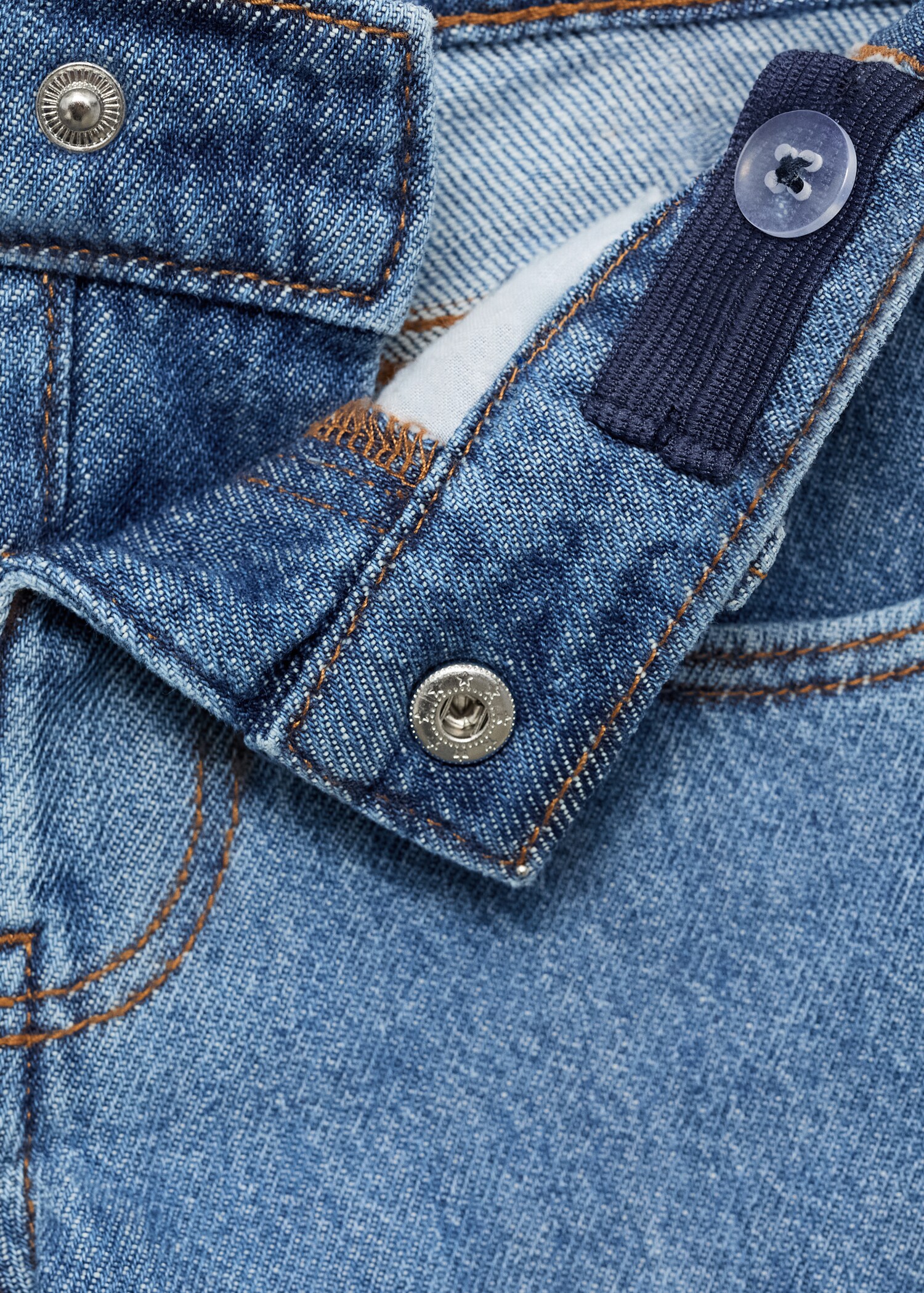 Straight-fit jeans in cargostijl - Detail van het artikel 0