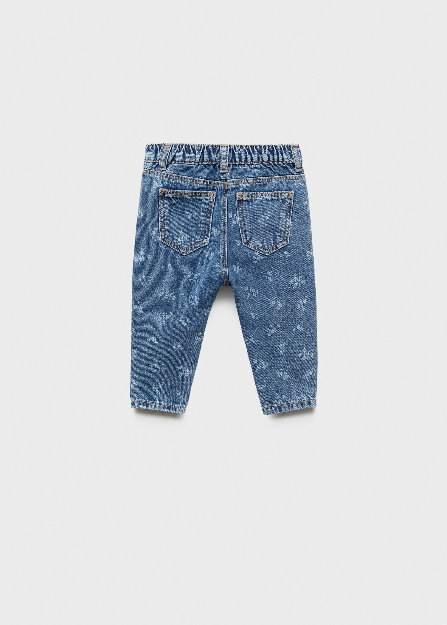 Τζιν ίσιο τυπώματα - Πίσω όψη προϊόντος