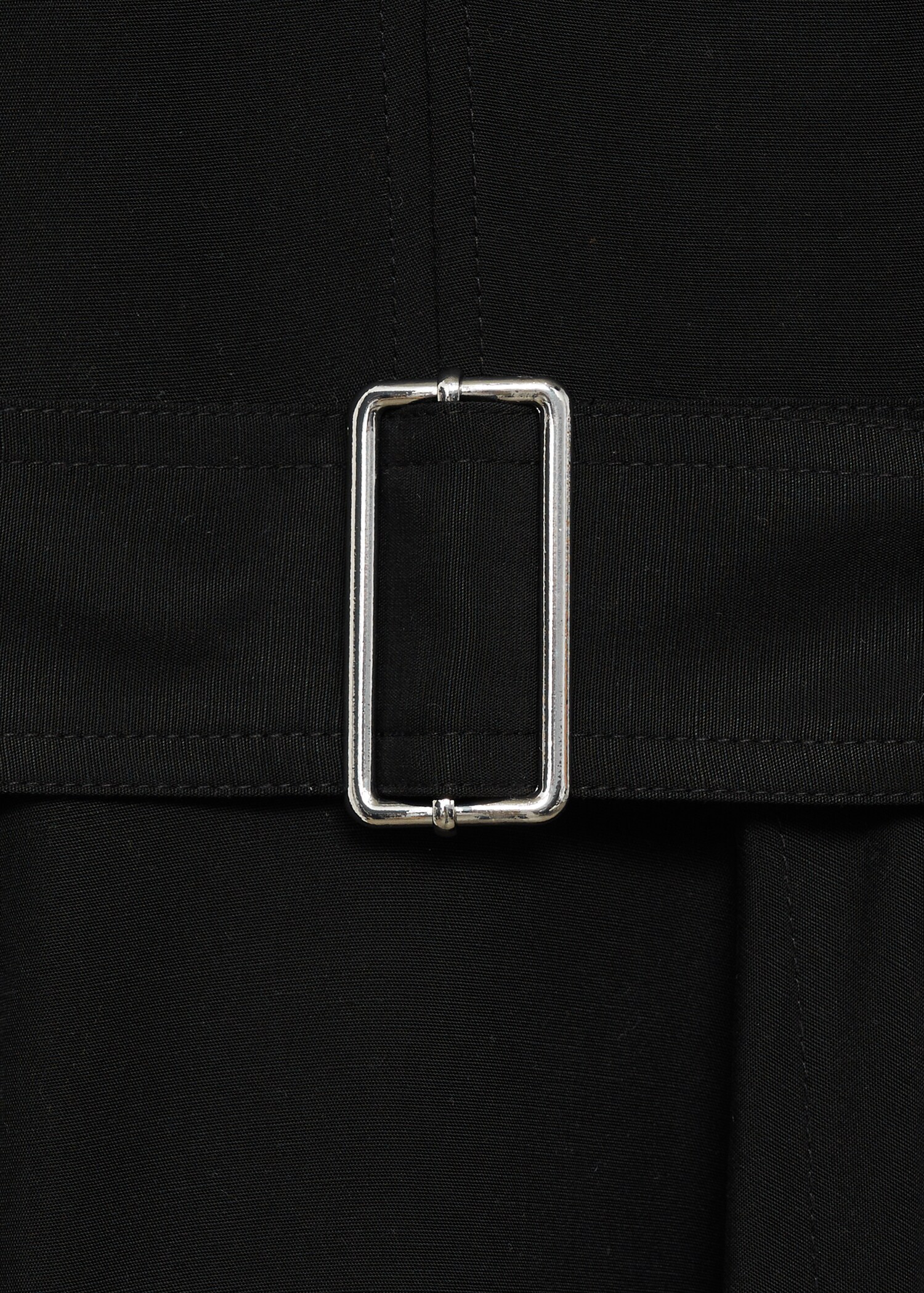 Asymmetrical dress with belt - Details of the article 8