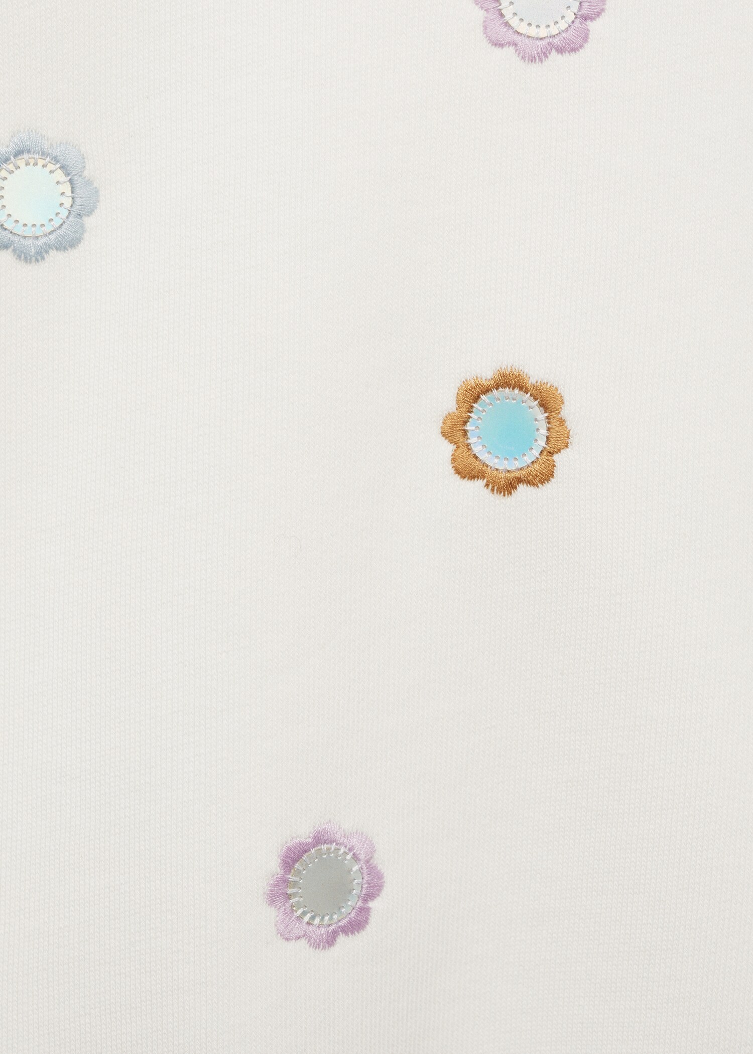 Sudadera apliques flores - Detalle del artículo 8