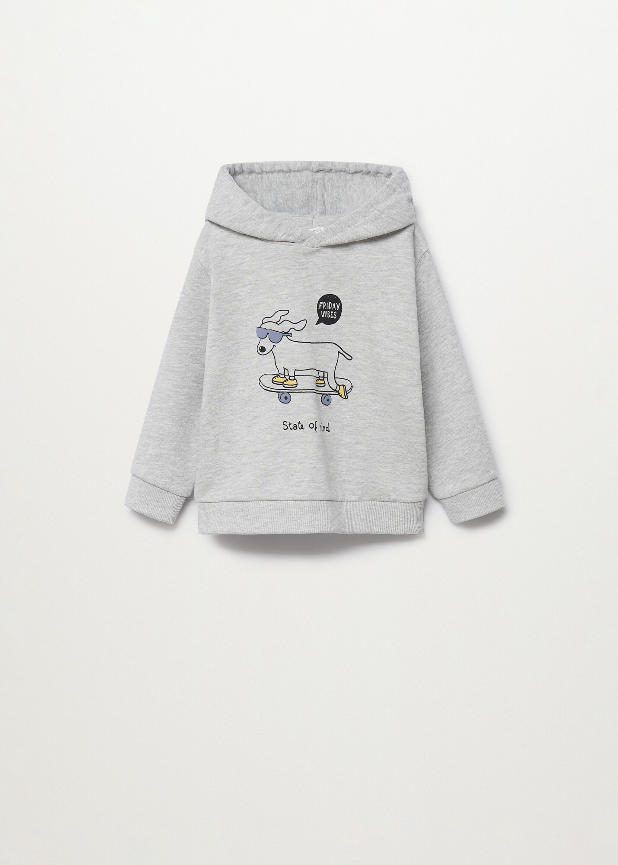Sudadera estampada algodón orgánico - Artículo sin modelo