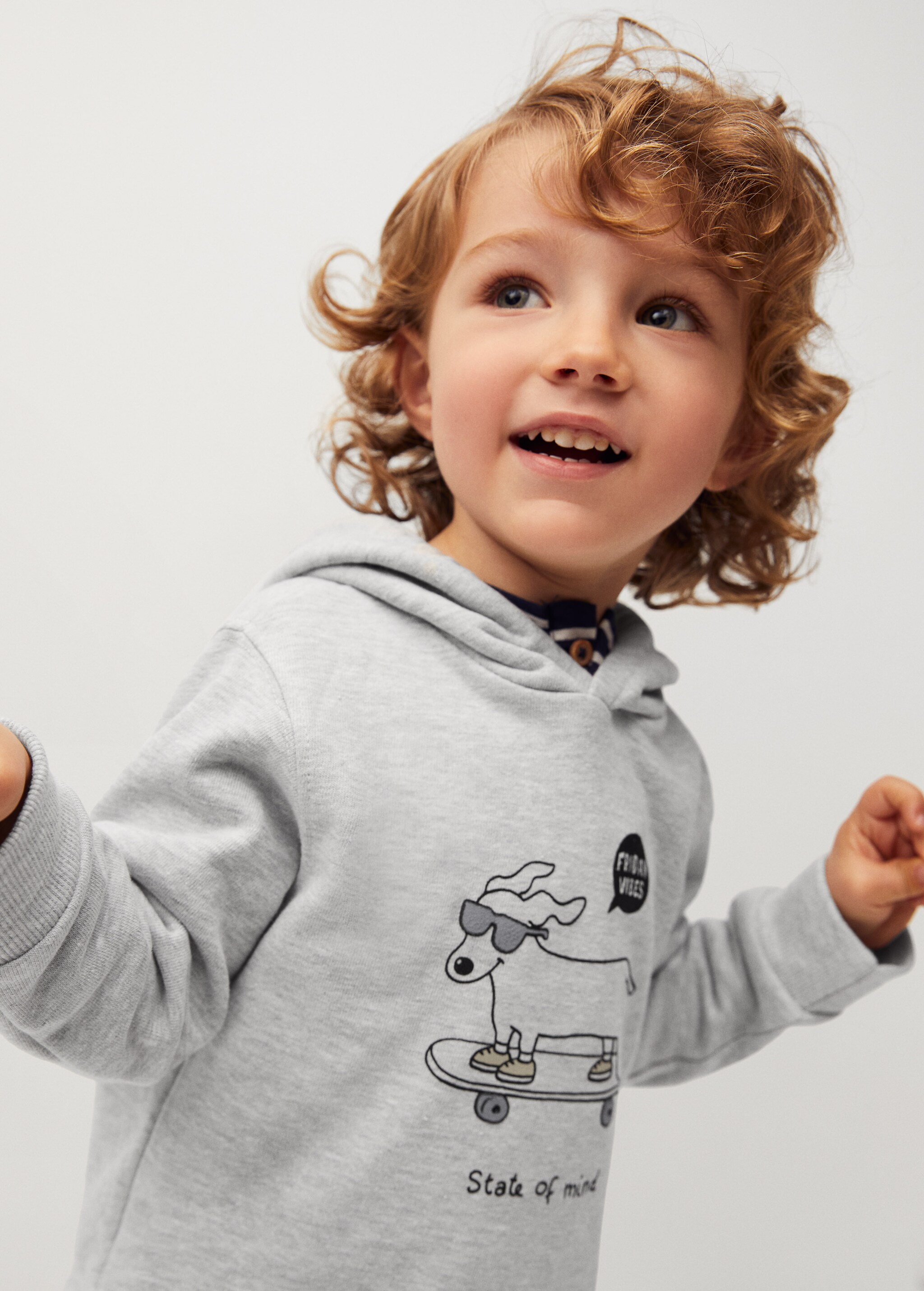 Sudadera estampada algodón orgánico - Detalle del artículo 1