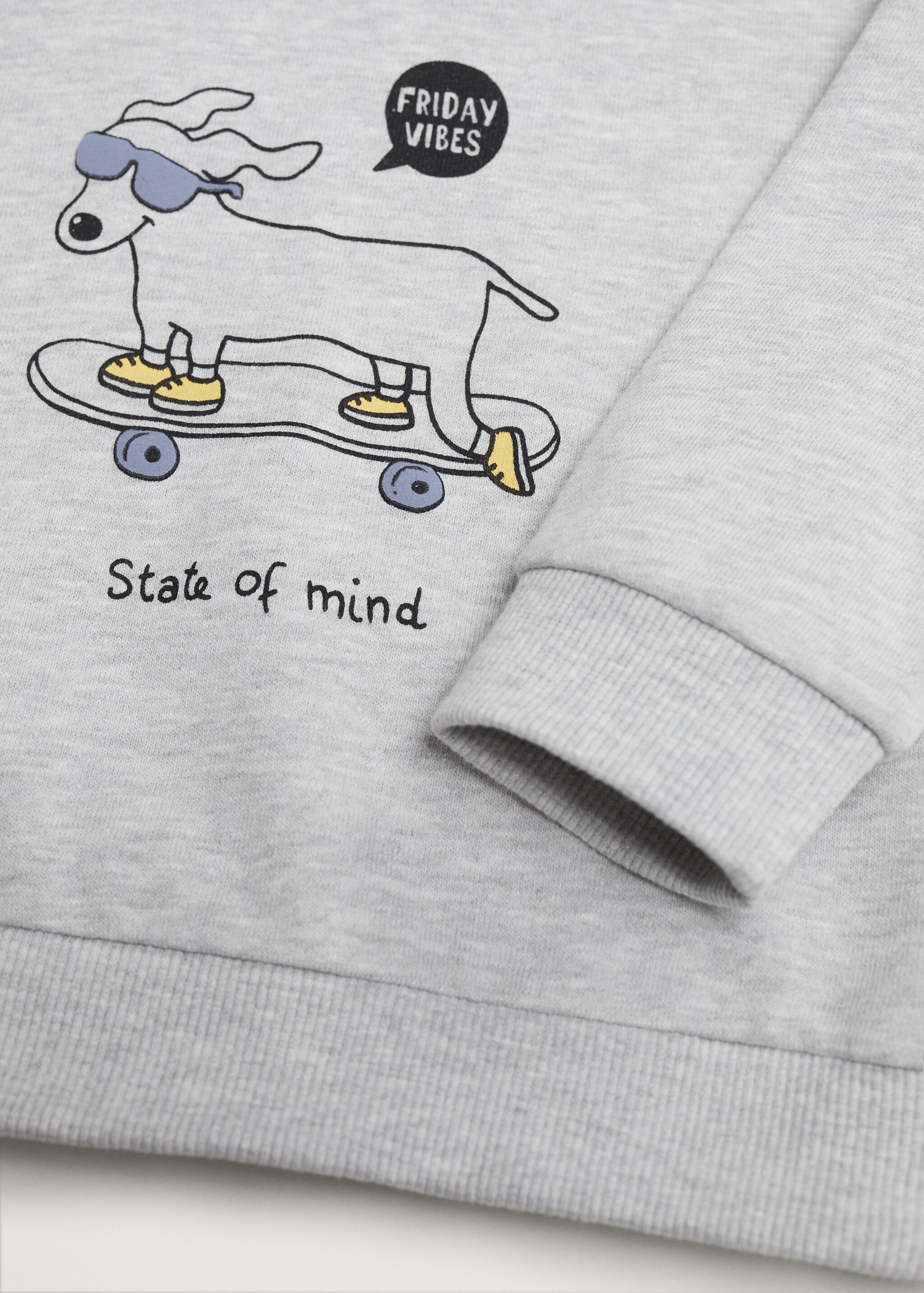 Sudadera estampada algodón orgánico - Detalle del artículo 9