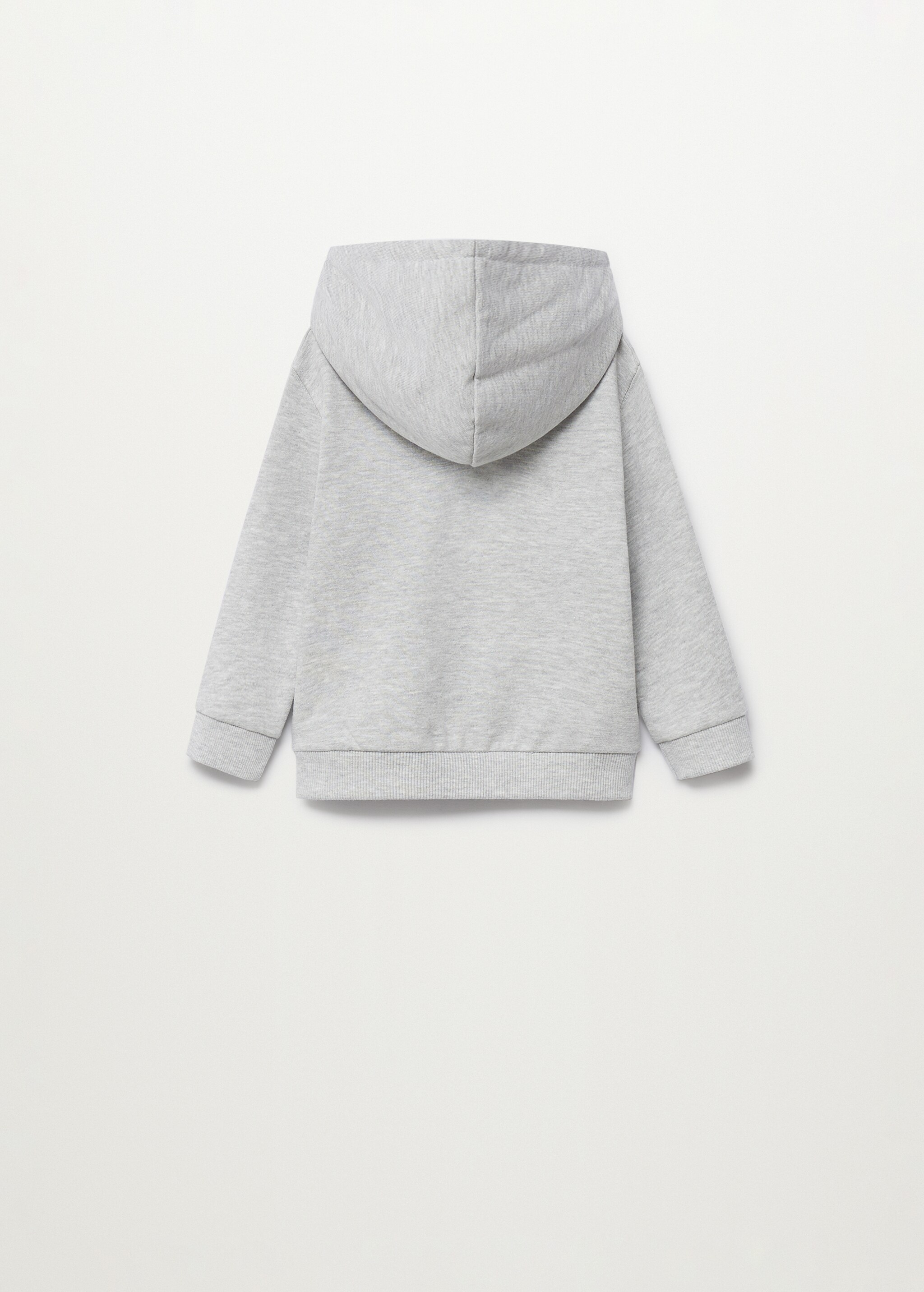 Sudadera estampada algodón orgánico - Reverso del artículo
