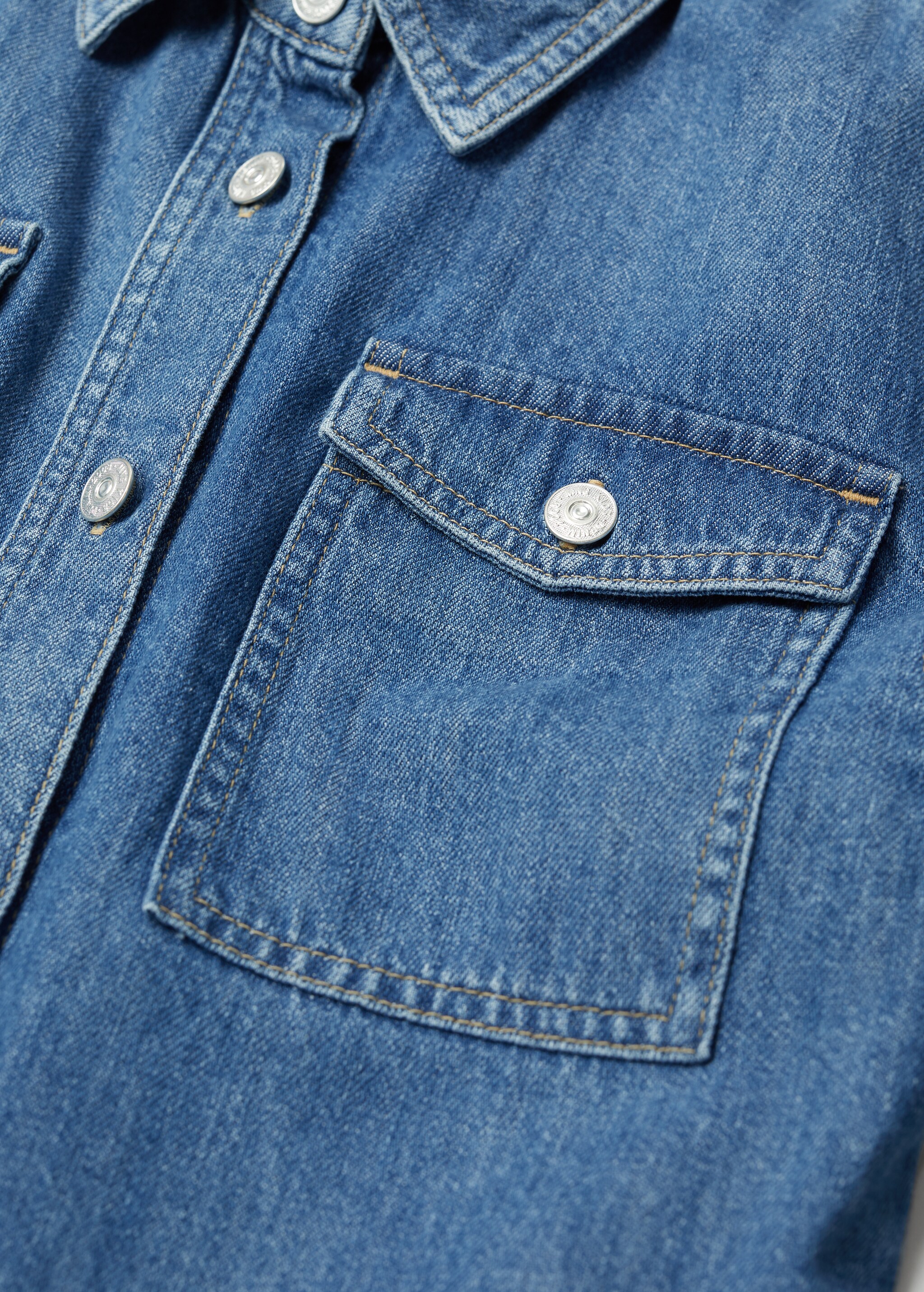 Sobrecamisa vaquera bolsillos - Detalle del artículo 8