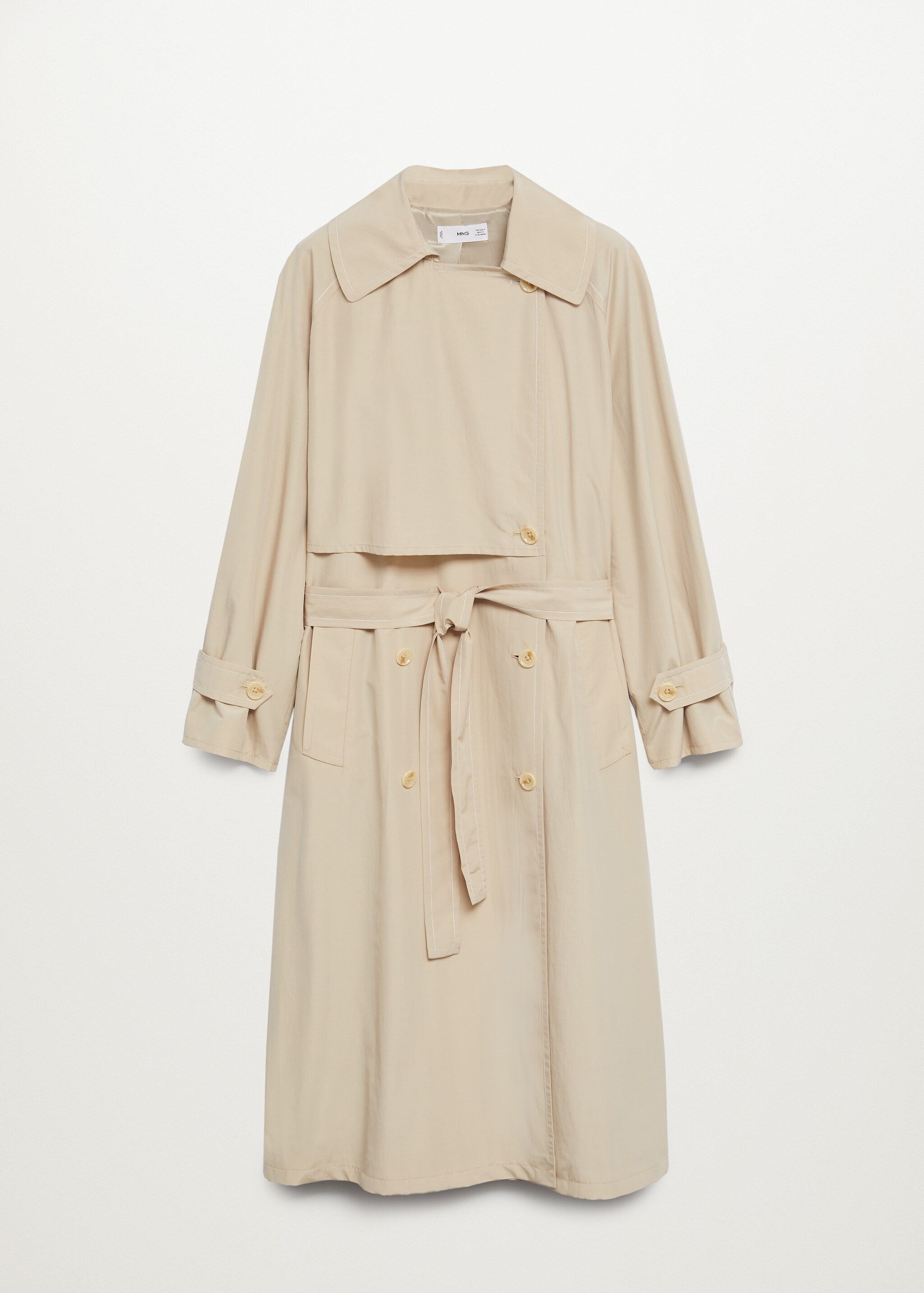 Trench lyocell fluido - Artículo sin modelo