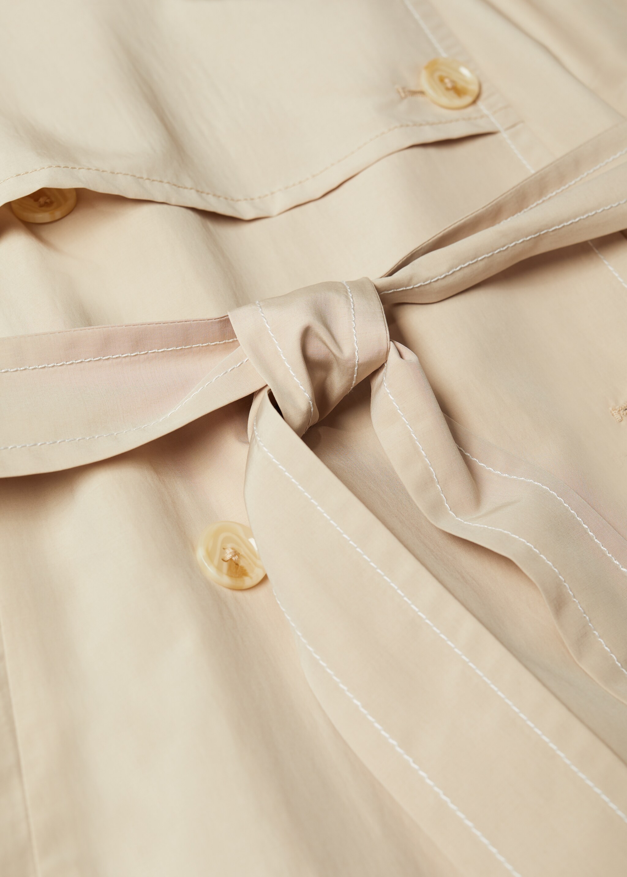 Trench lyocell fluido - Detalle del artículo 8