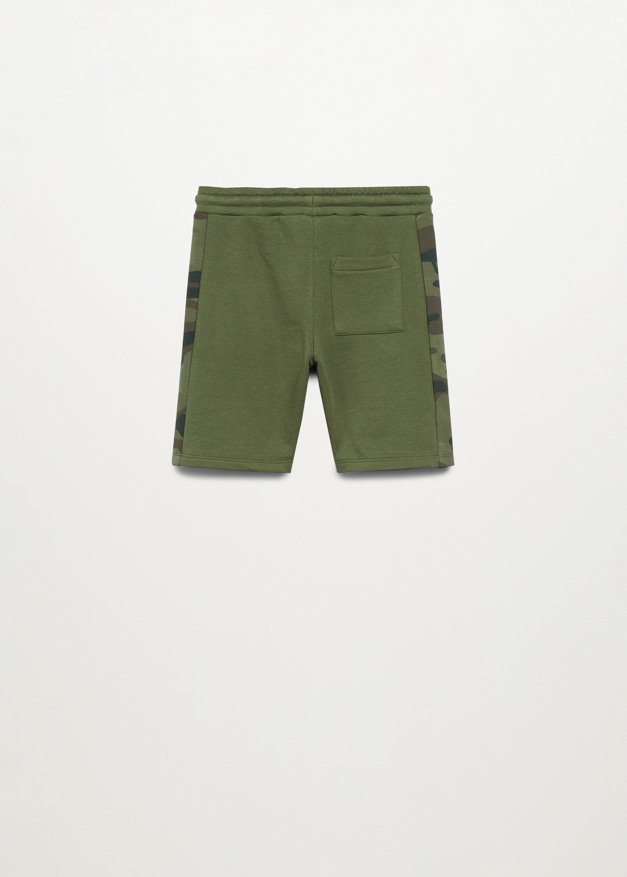 Bermudas jogging algodón orgánico - Reverso del artículo