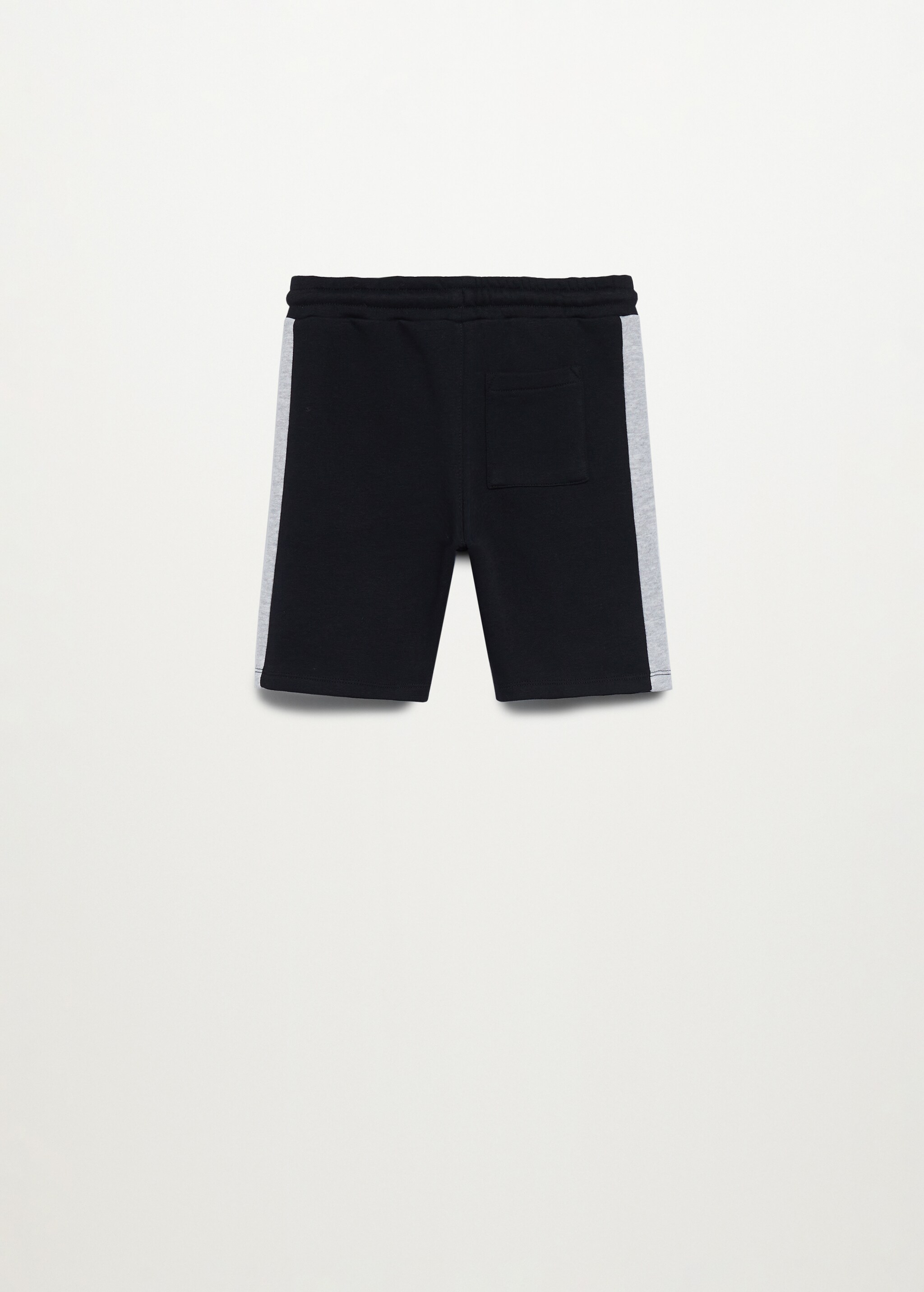 Bermudas jogging algodón orgánico - Reverso del artículo