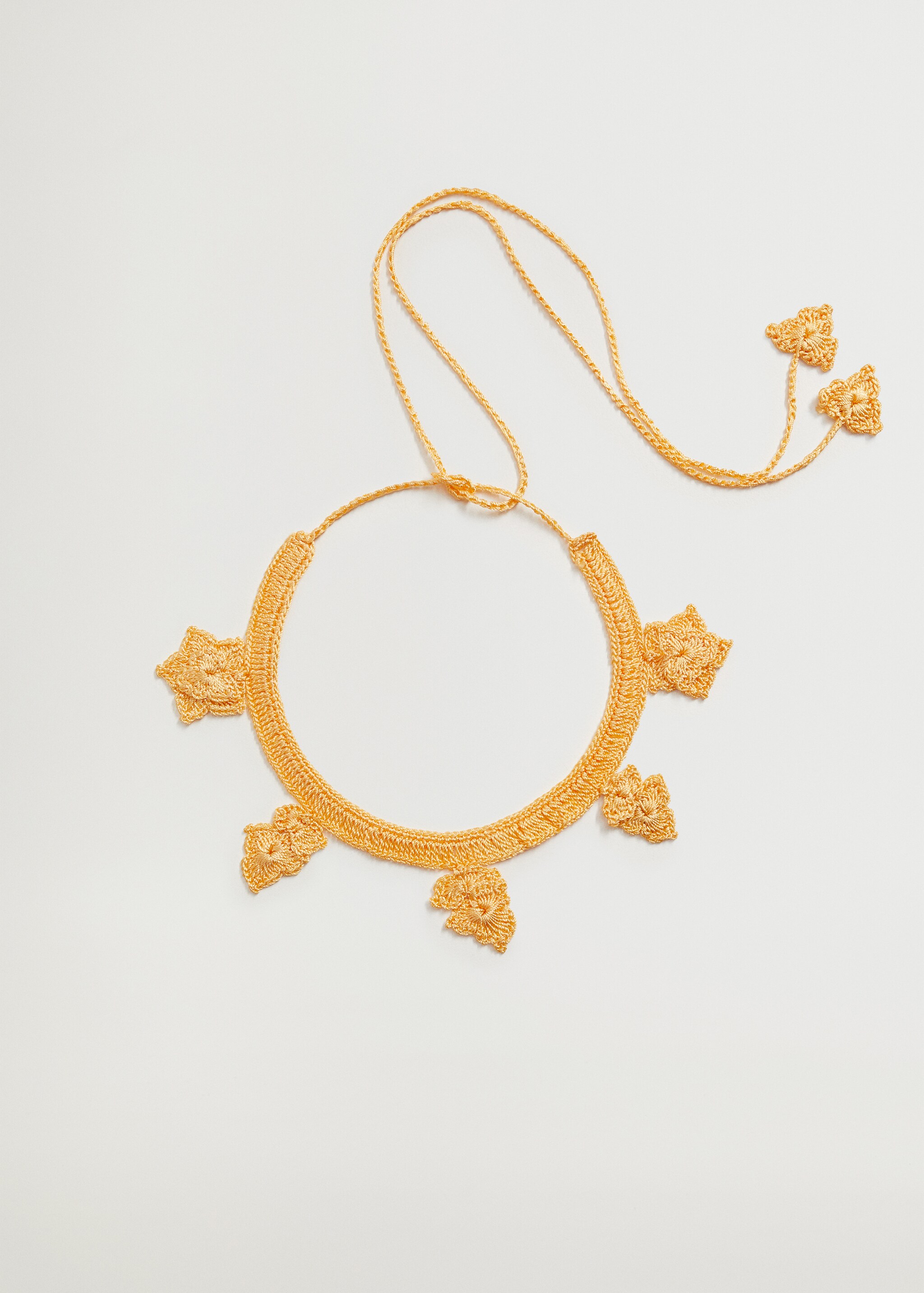 Crochet necklace - Article without model
