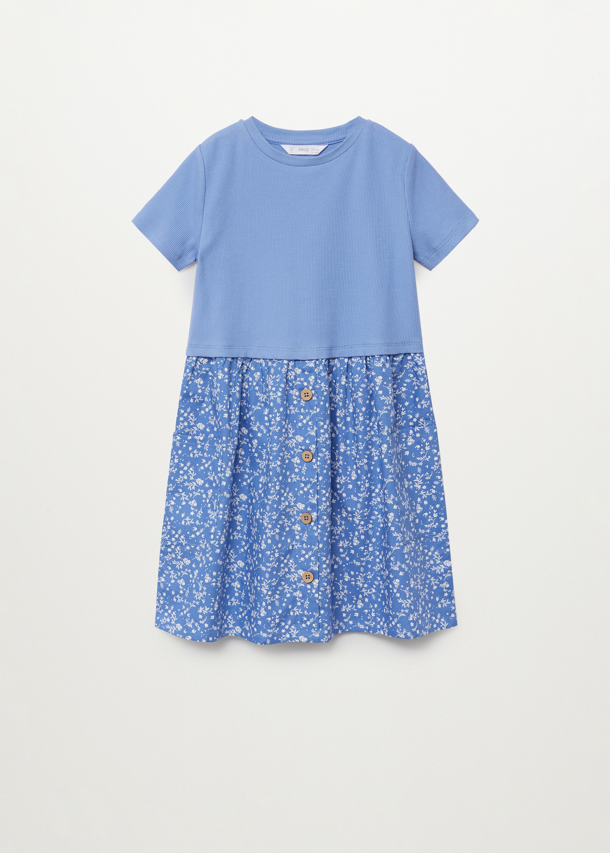 Vestido combinado algodón - Artículo sin modelo