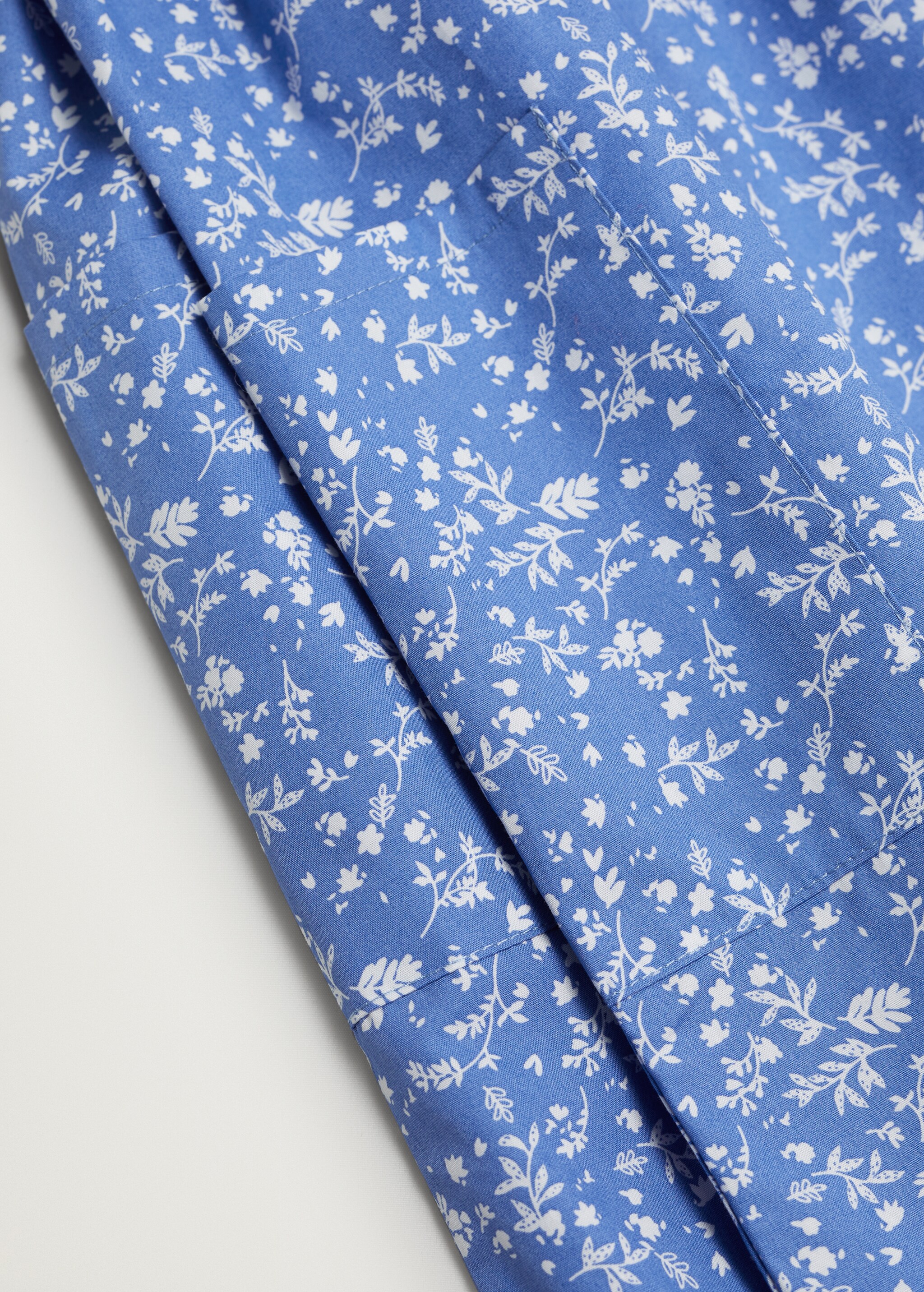 Vestido combinado algodón - Detalle del artículo 8