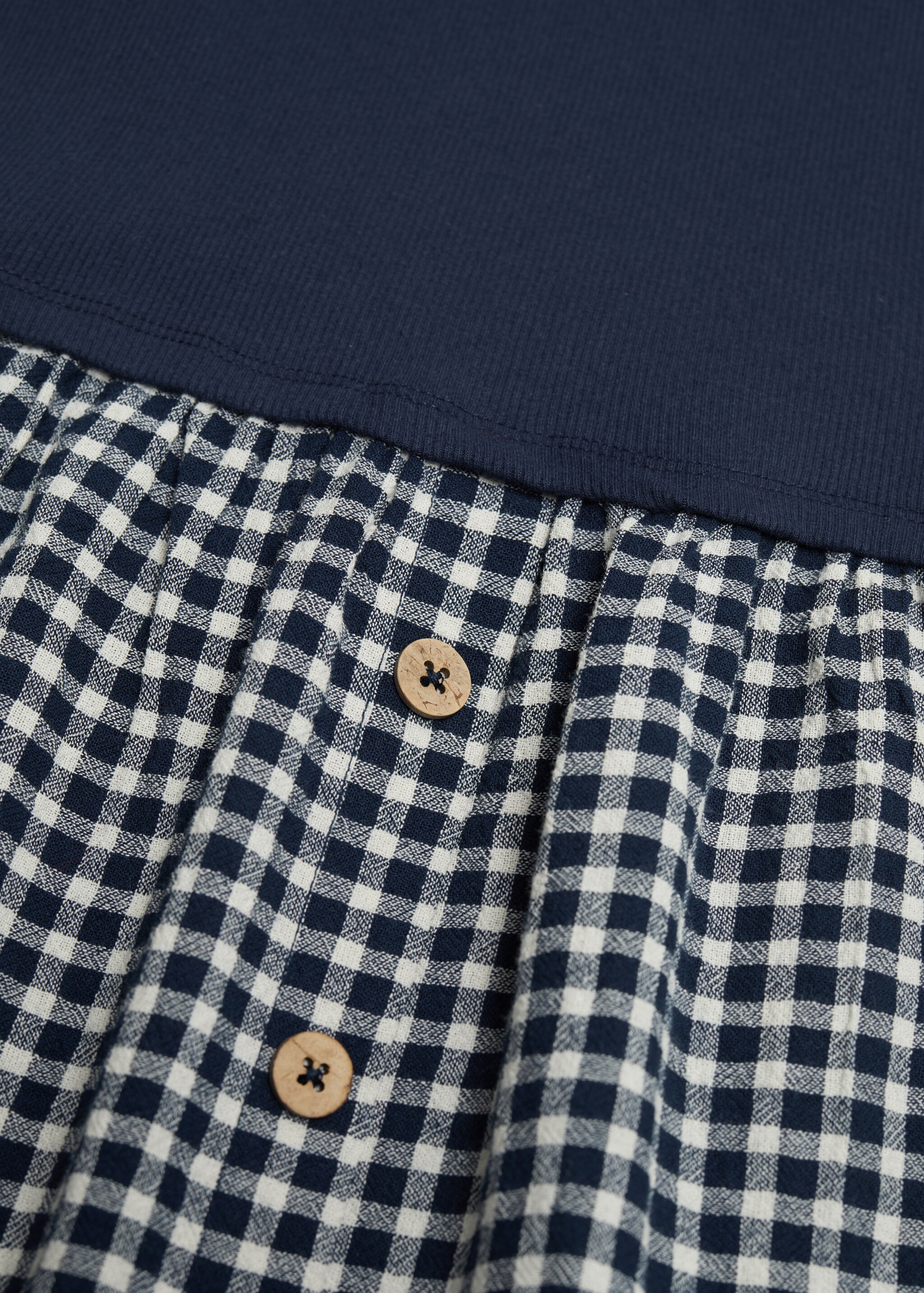 Vestido combinado algodón - Detalle del artículo 8