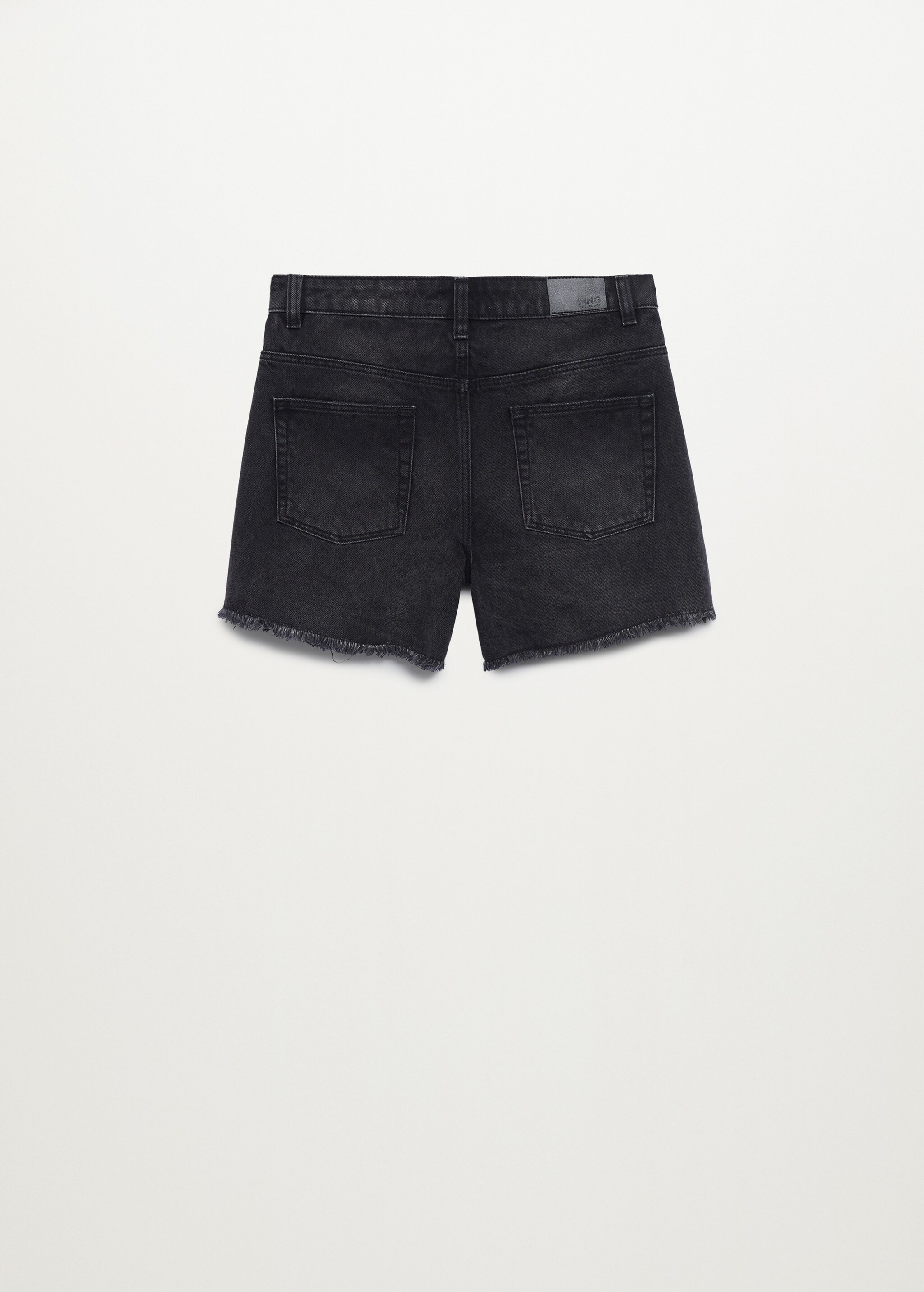 Ripped-detail denim short - Reverse of the article