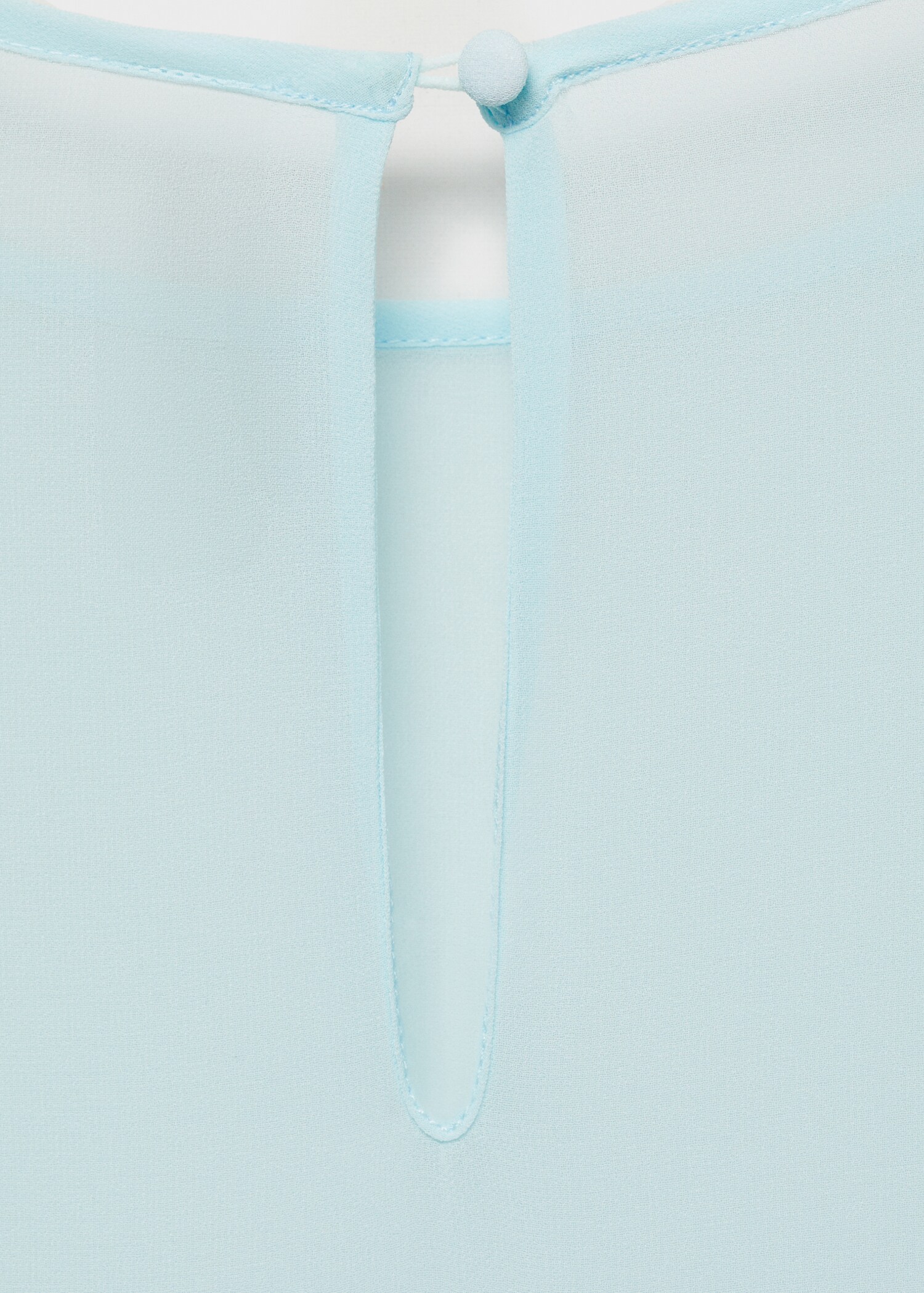 Long semi-transparent cape - Details of the article 0