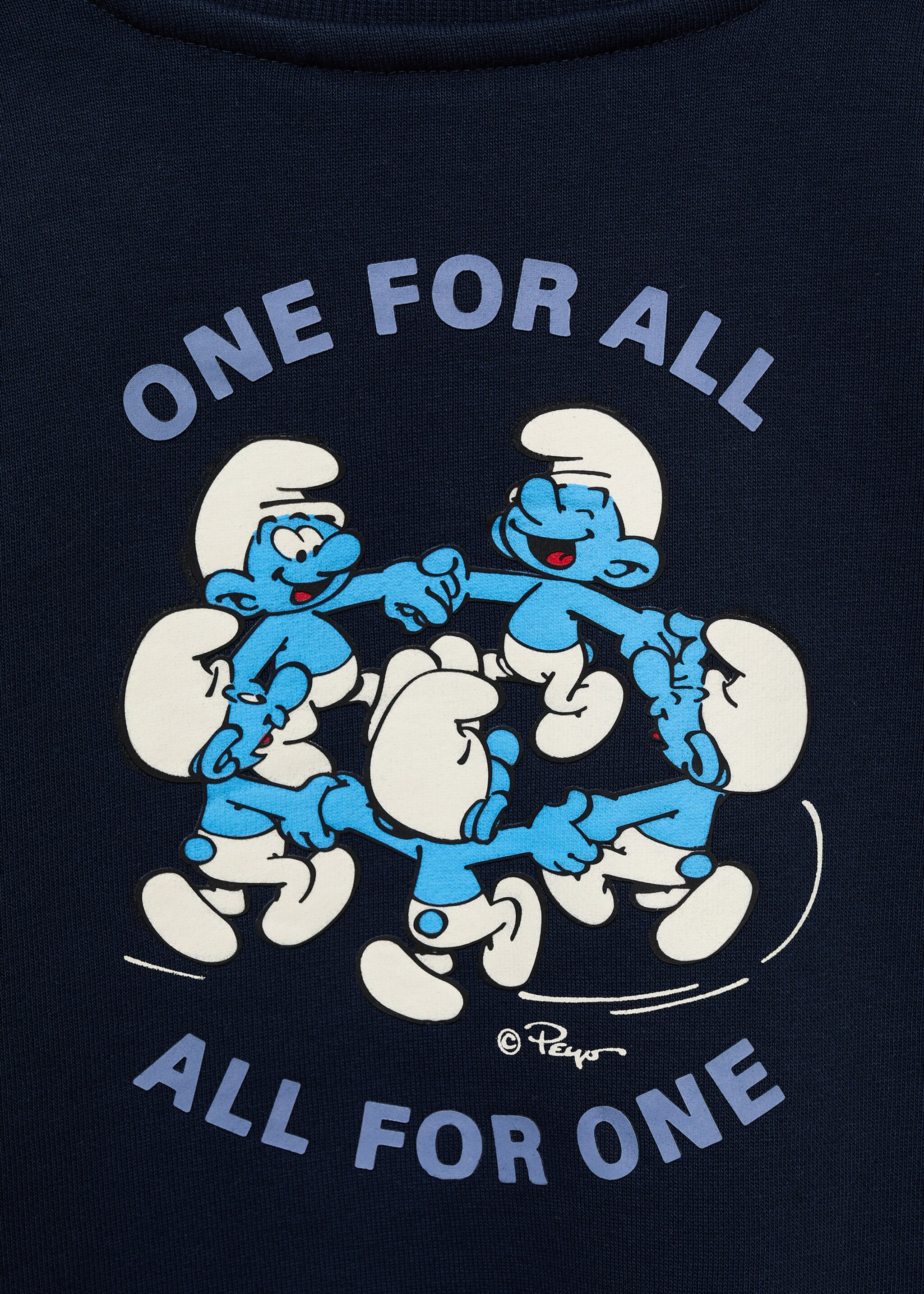 Sweat-shirt Schtroumpfs - Détail de l'article 0, Bleu marine foncé. Ref: 87065731-00.