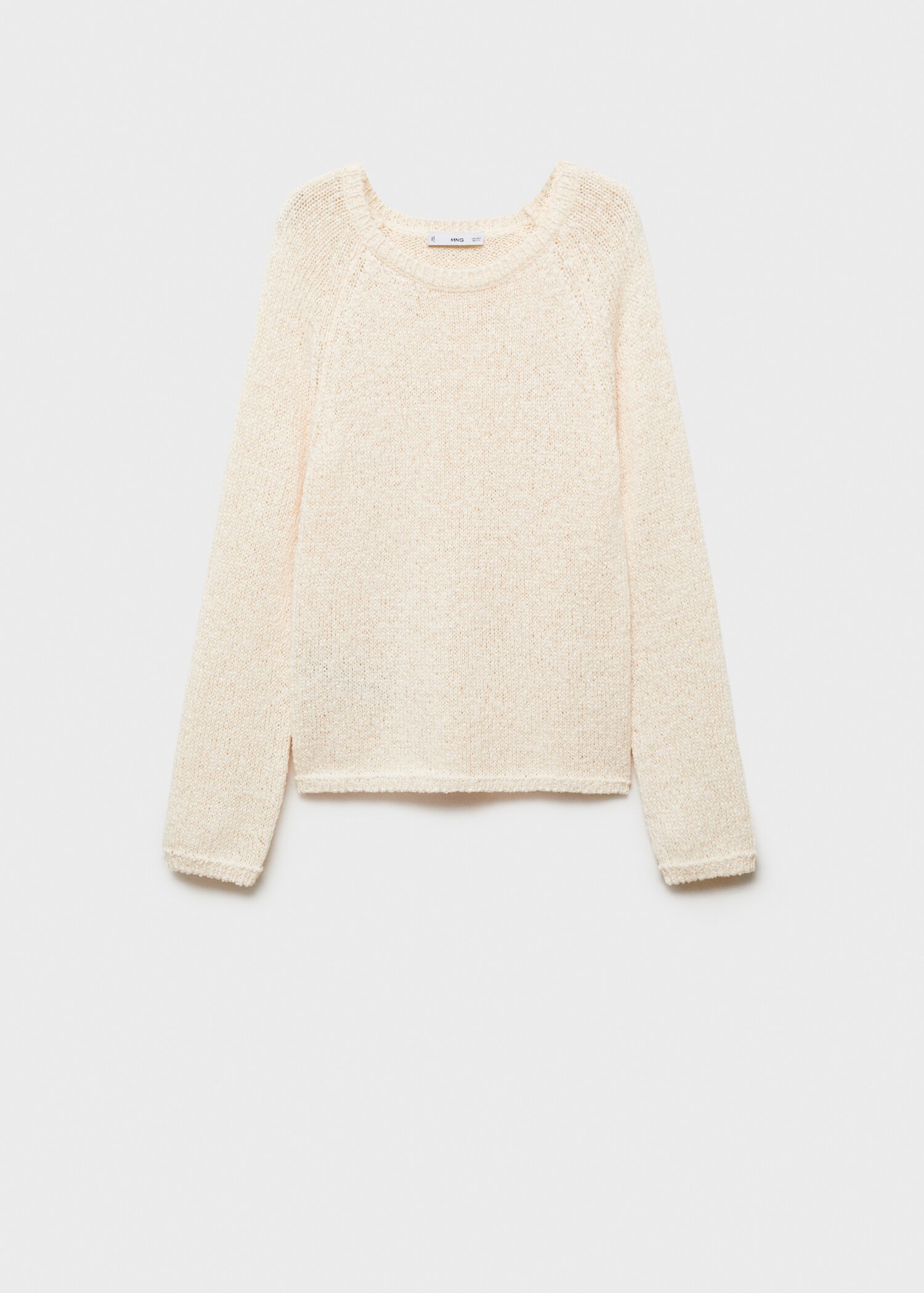 Häkelpullover mit Rundhals - Artikel ohne Model