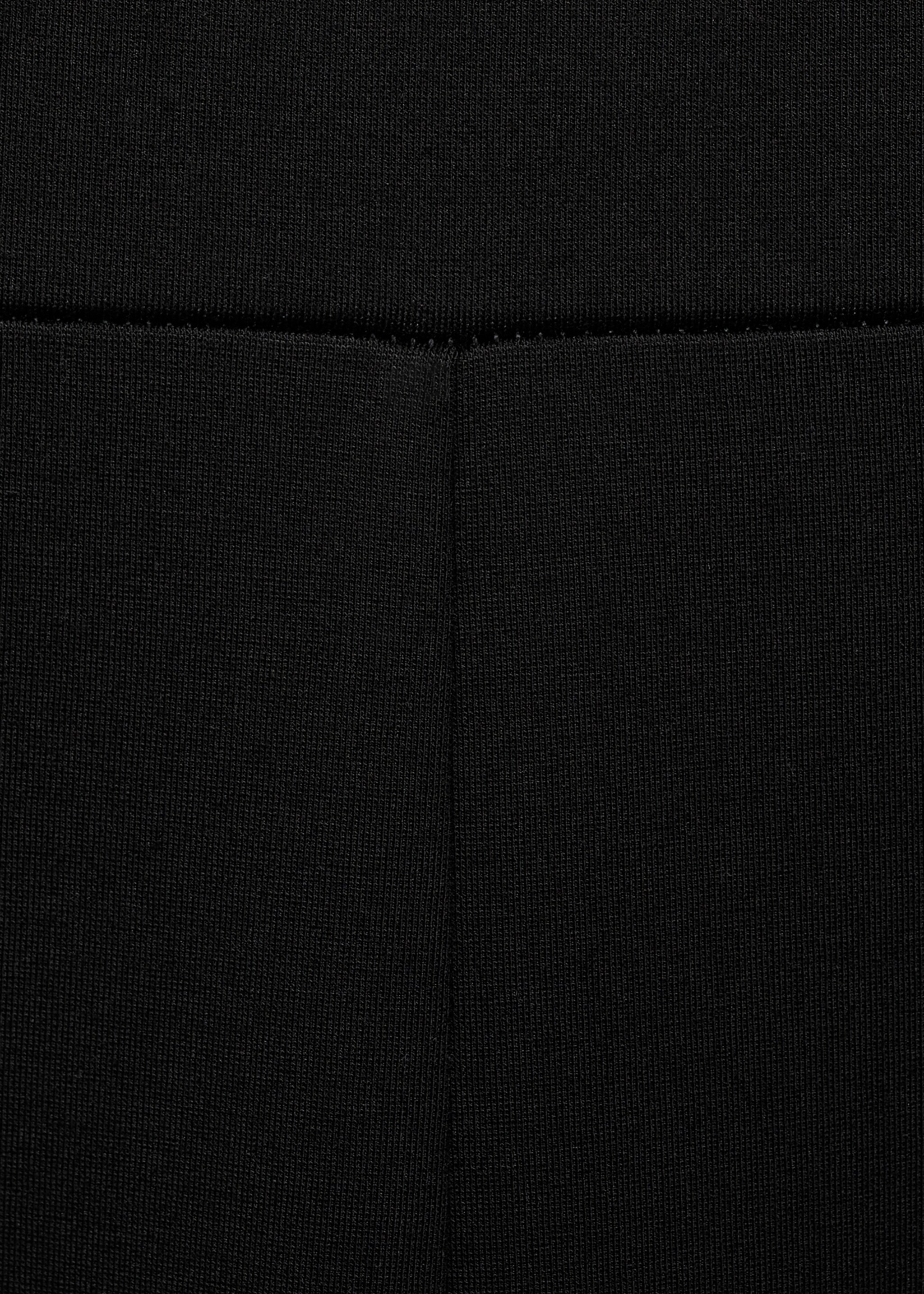 Skinny trousers with openings - Details of the article 0, Black. Ref: 87065741-00.