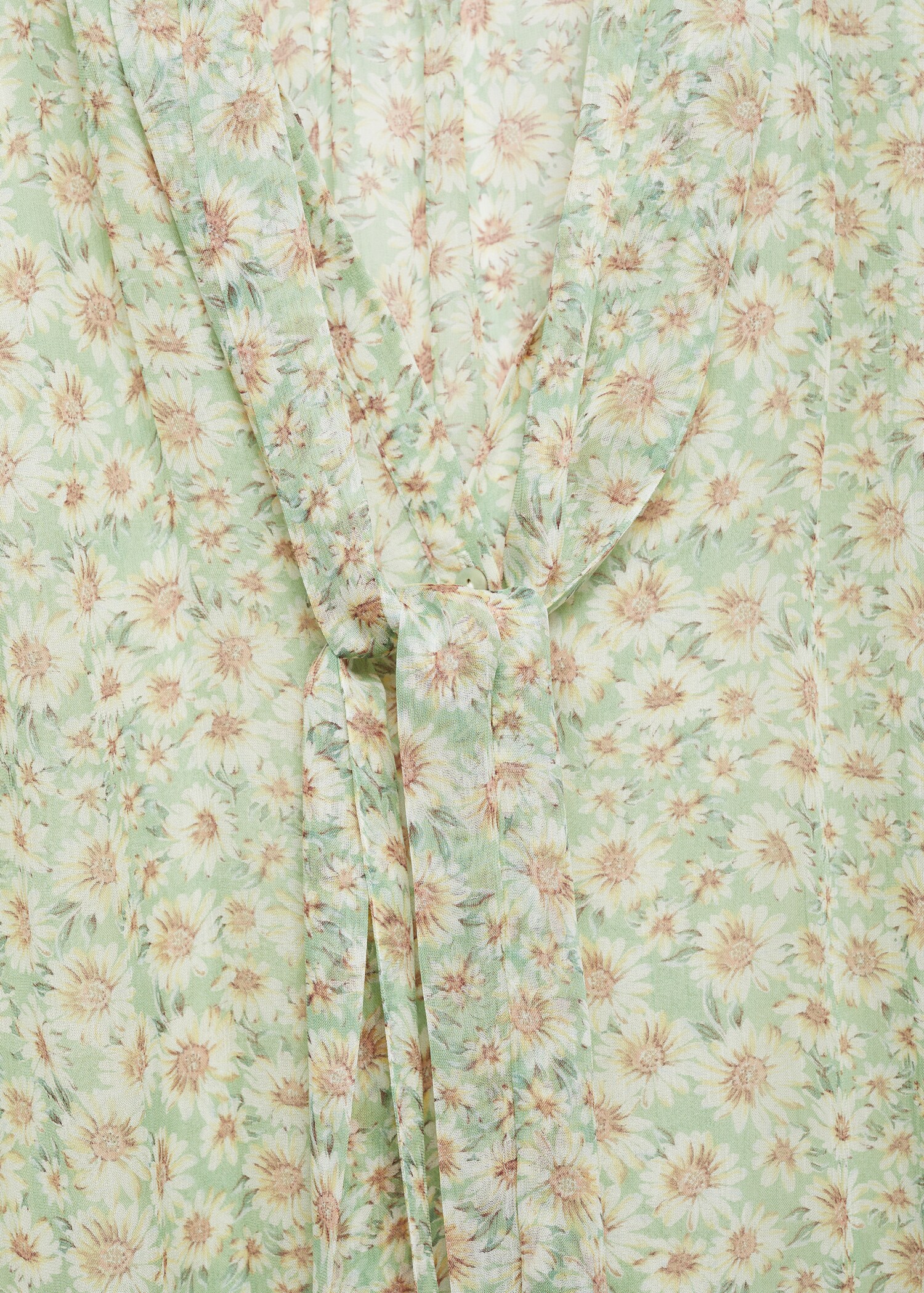 Blouse imprimé floral à nœud - Détail de l'article 8