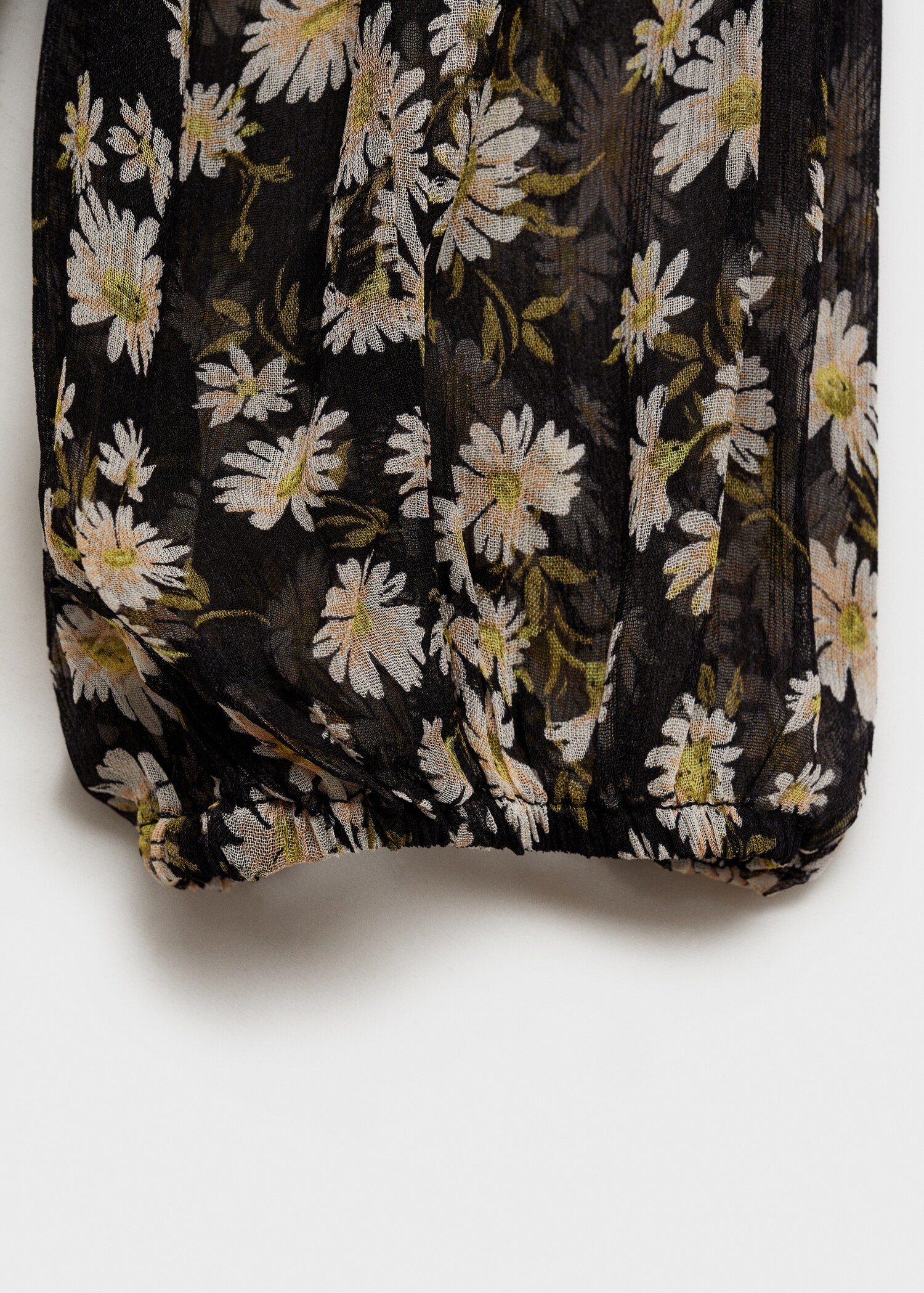 Blouse imprimé floral à nœud - Détail de l'article 0