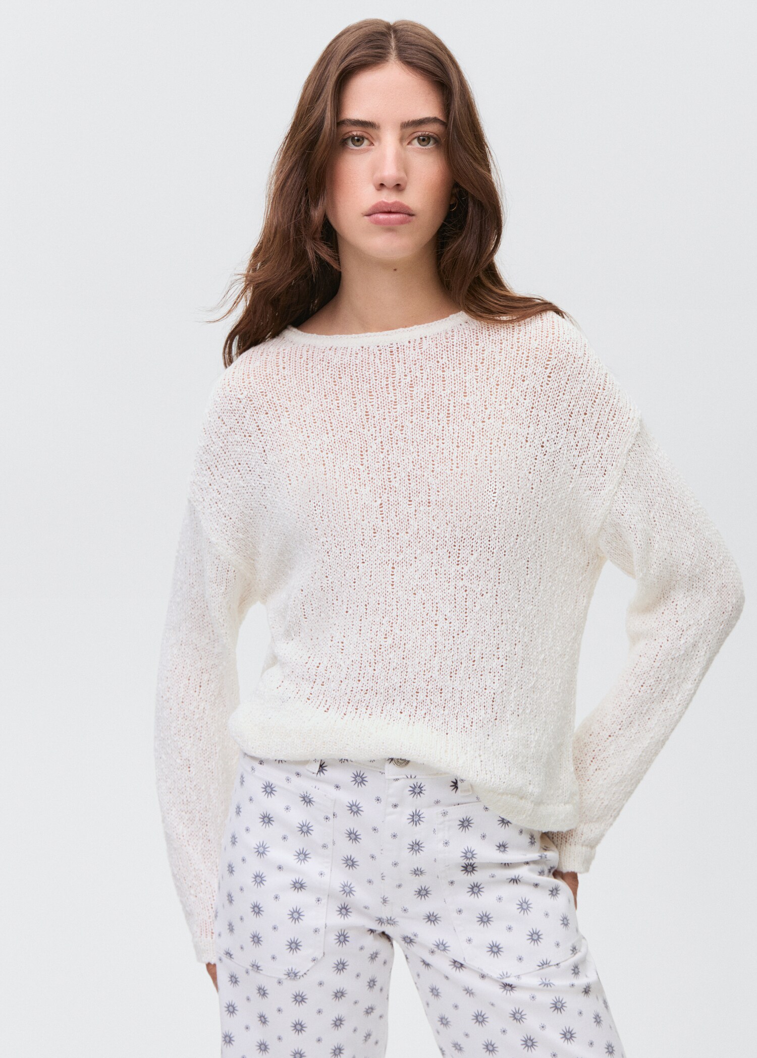 Jean droit imprimé - Détail de l'article 1