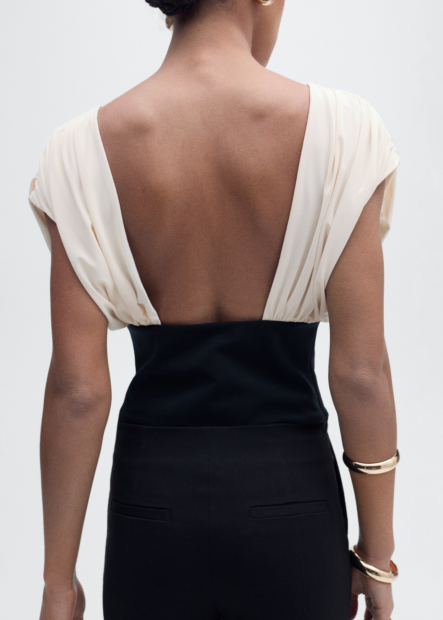 Combined draped top - Details of the article 6