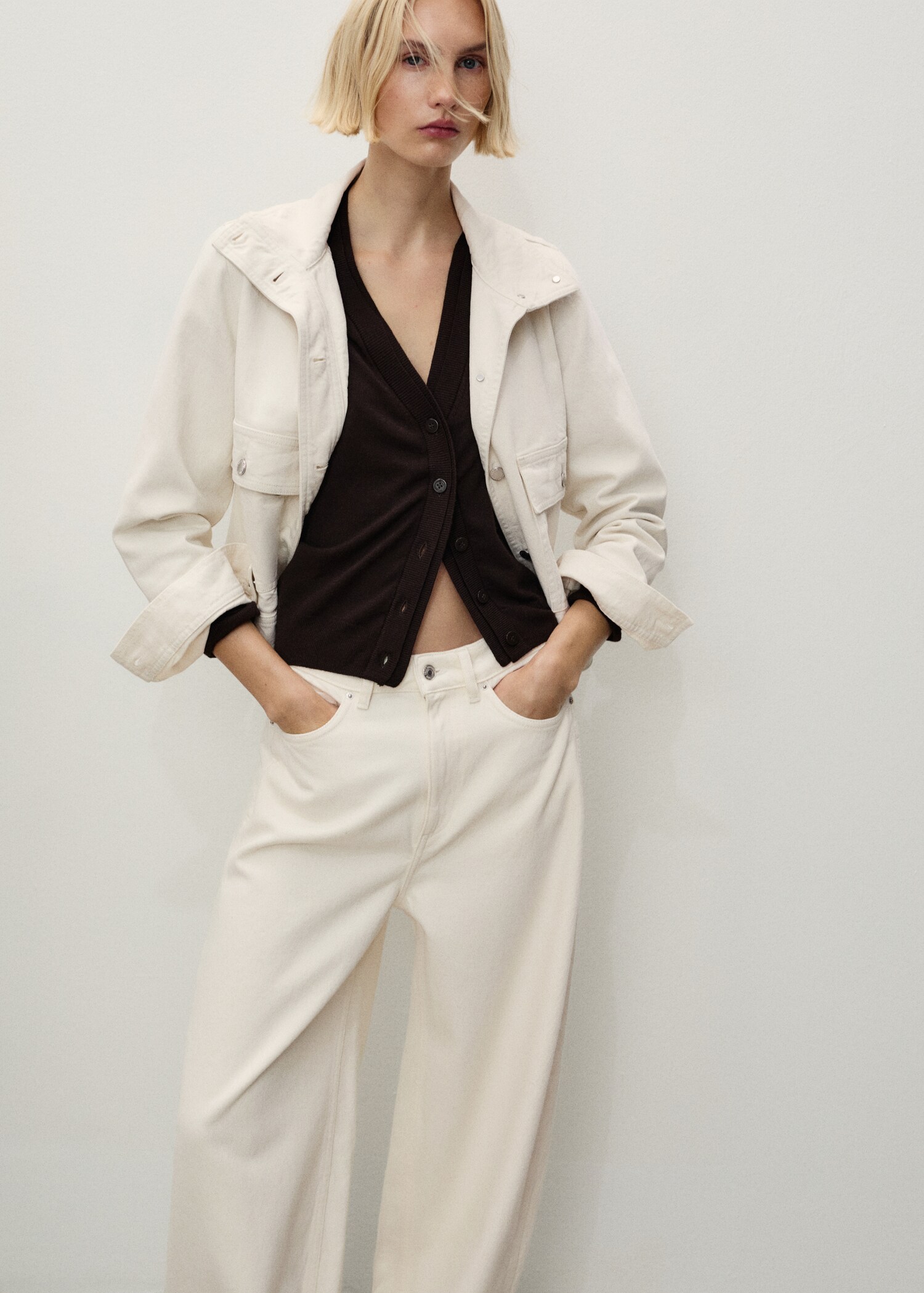 Jean balloon taille haute - Détail de l'article 1