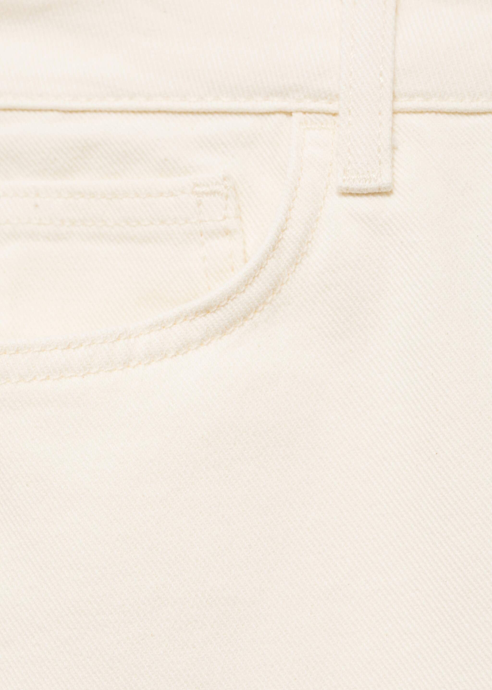 Matilda medium-rise straight-fit jeans - Details of the article 0, Ecru. Ref: 87065765-00.