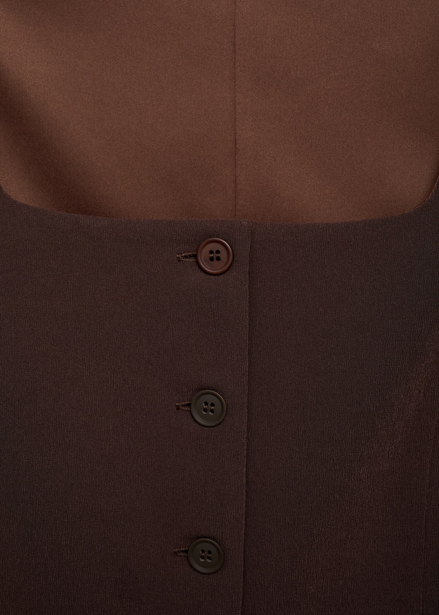 Γιλέκο κοστουμιού εφαρμοστό - Λεπτομέρεια του προϊόντος 0