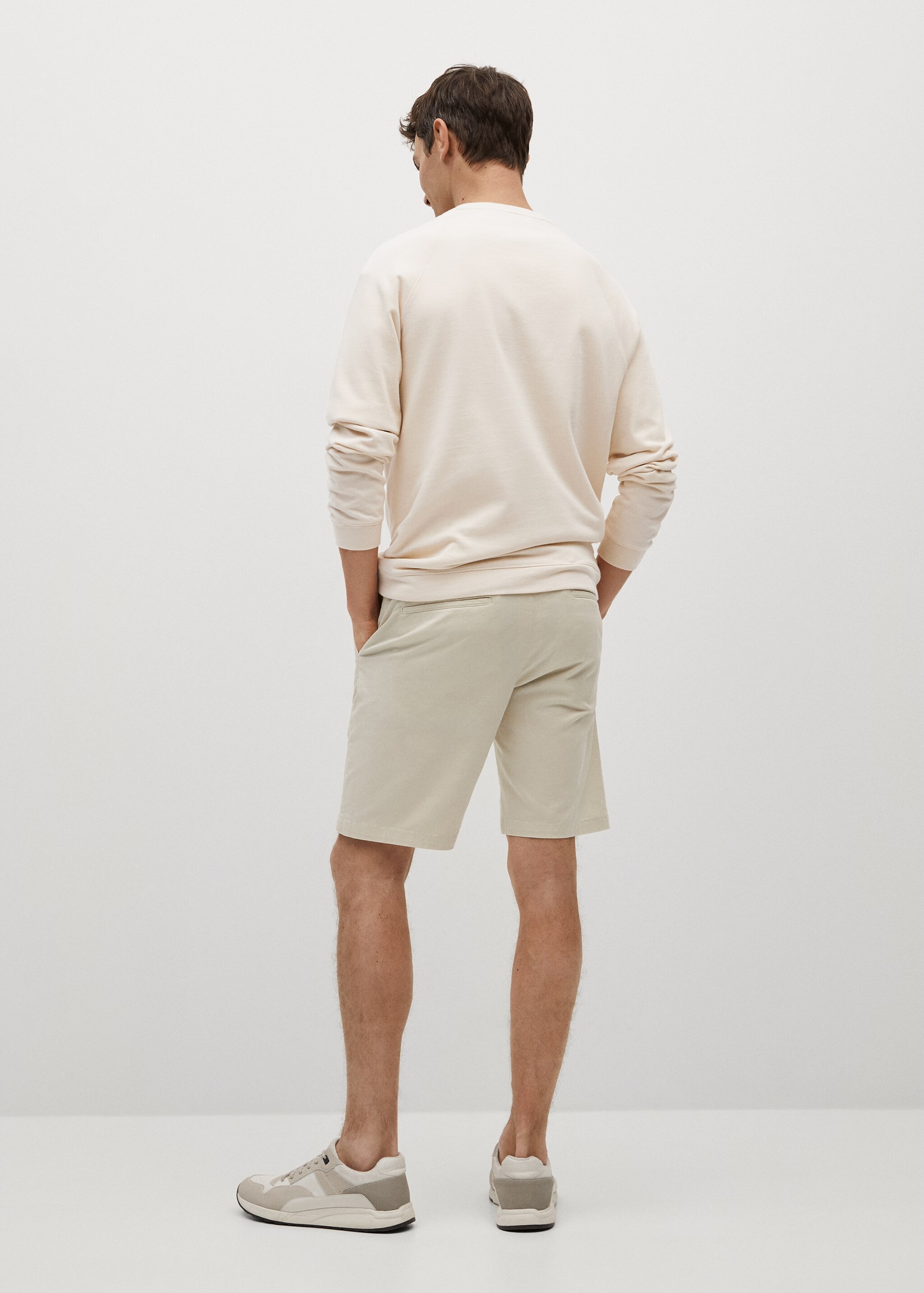 Sudadera algodón sostenible - Reverso del artículo