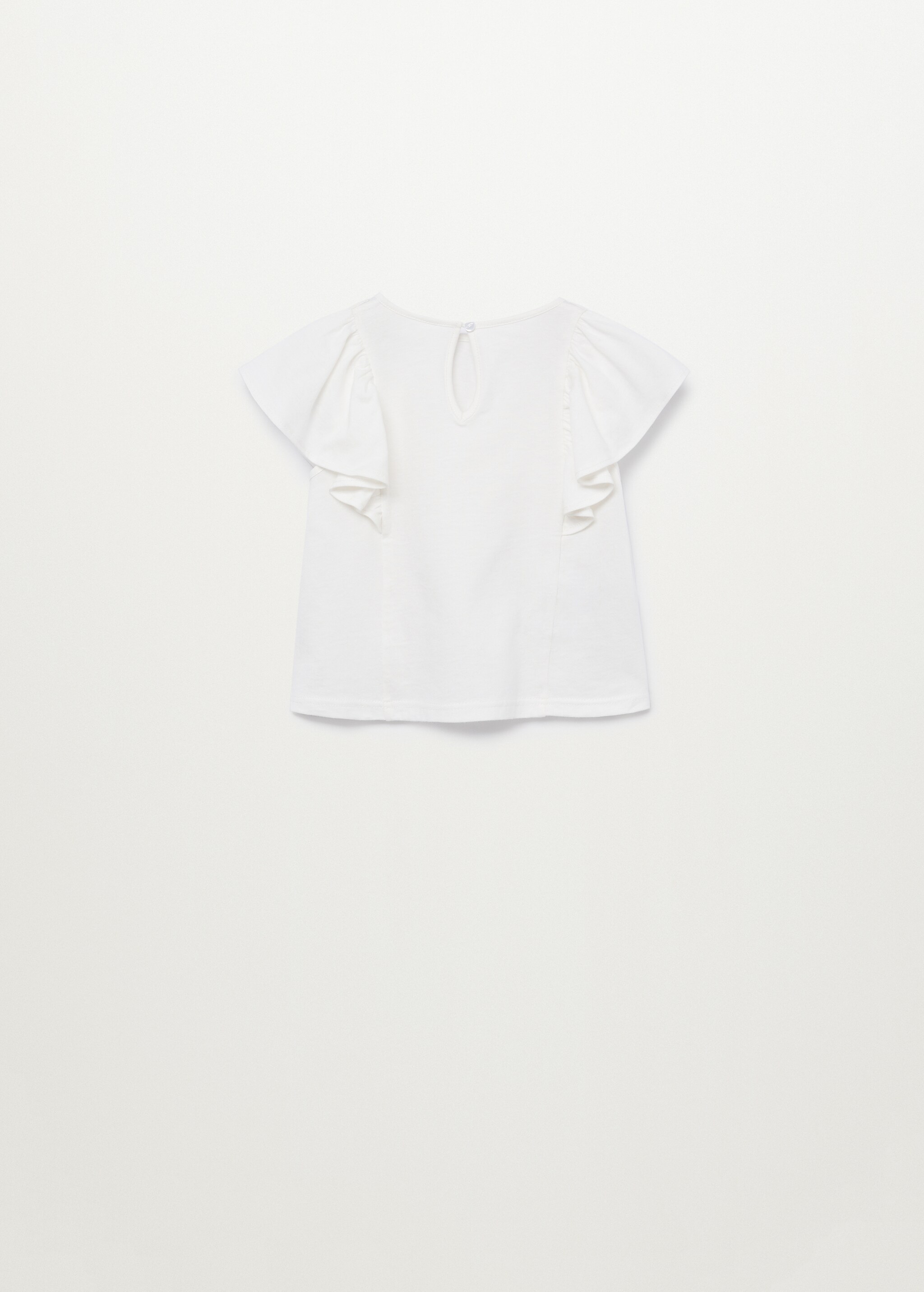 Camiseta manga volante - Reverso del artículo