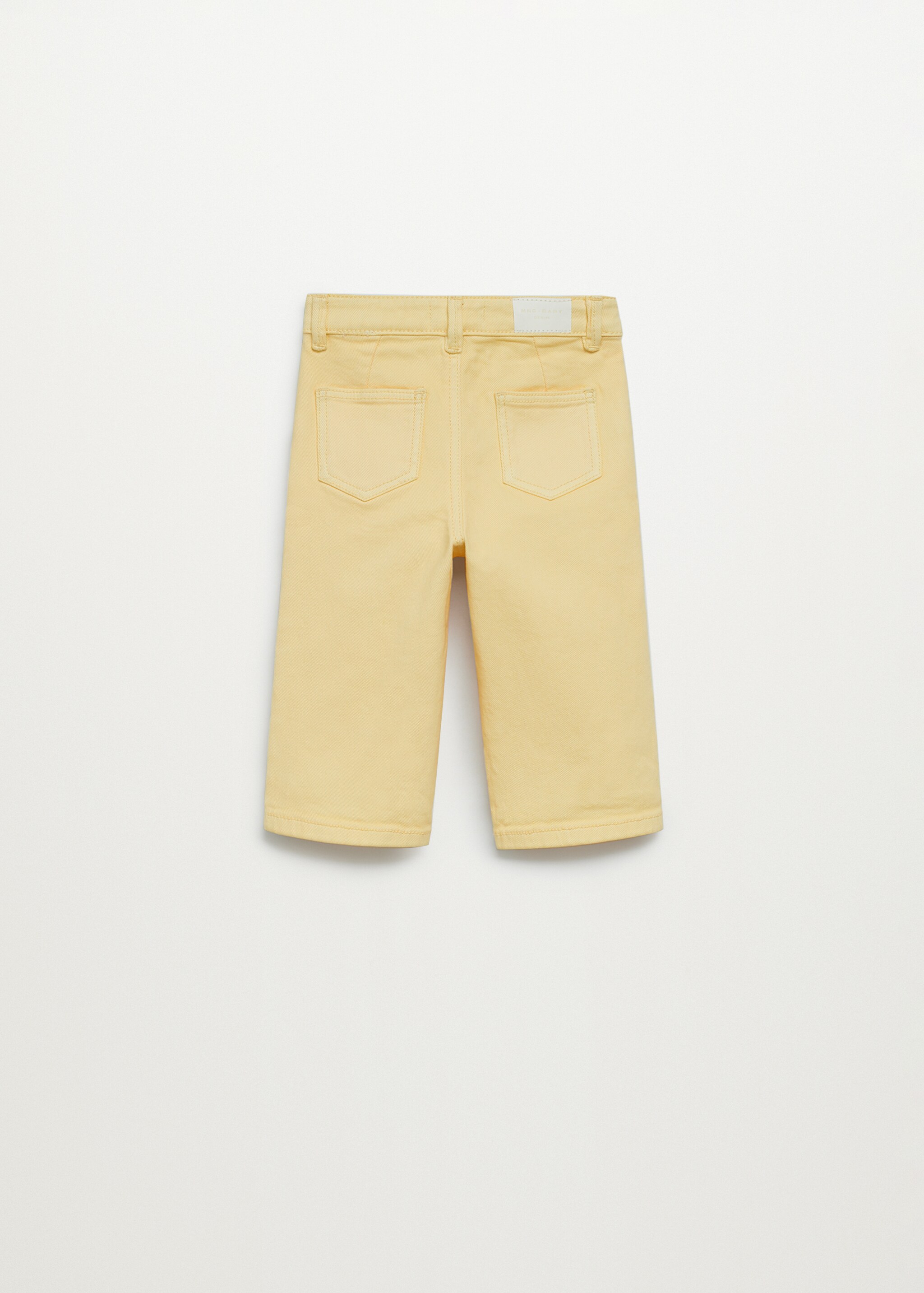 Jeans culotte - Reverso del artículo