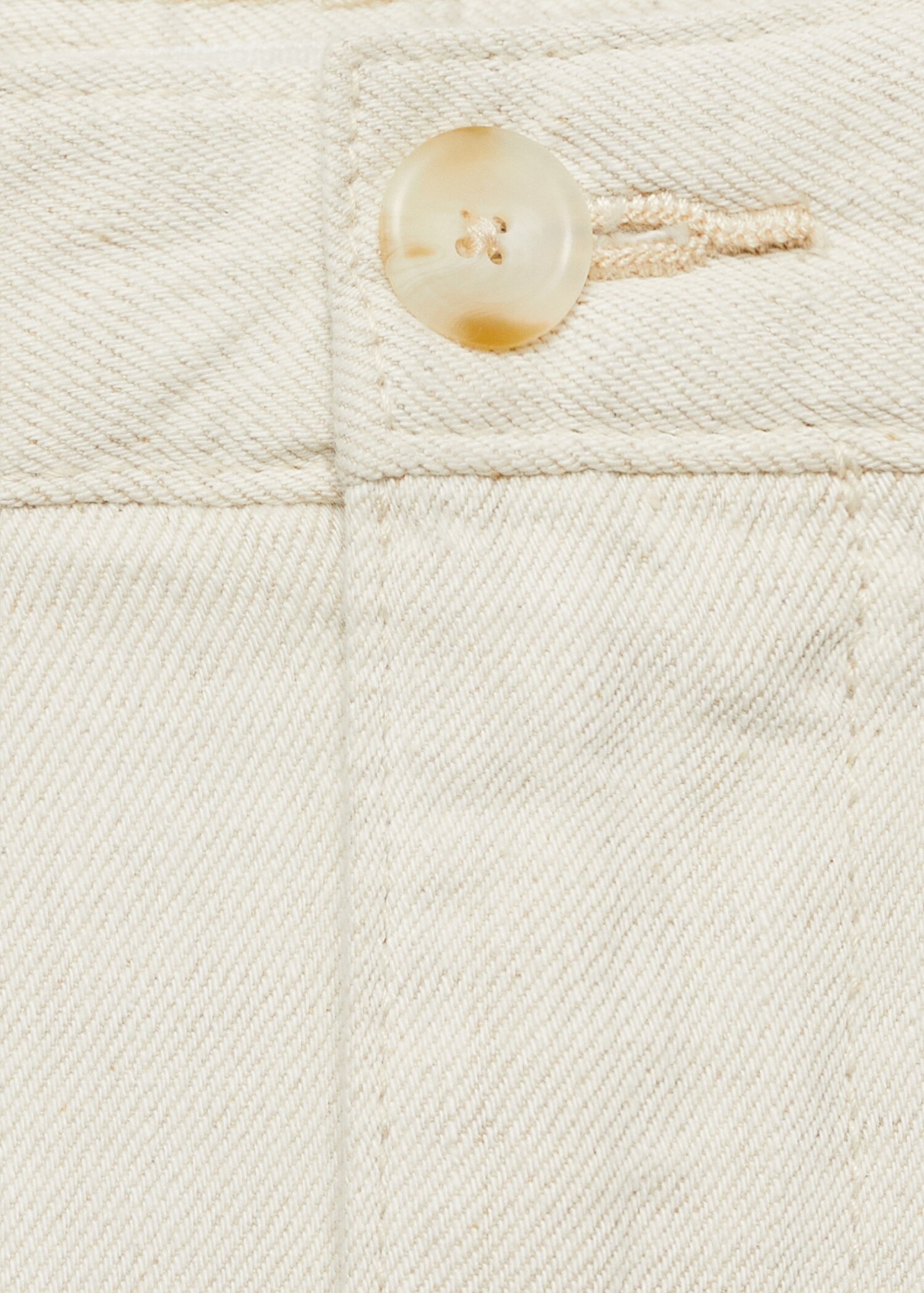 Regular-Fit-Jeans aus Leinenmischgewebe mit Bundfalten - Detail des Artikels 8