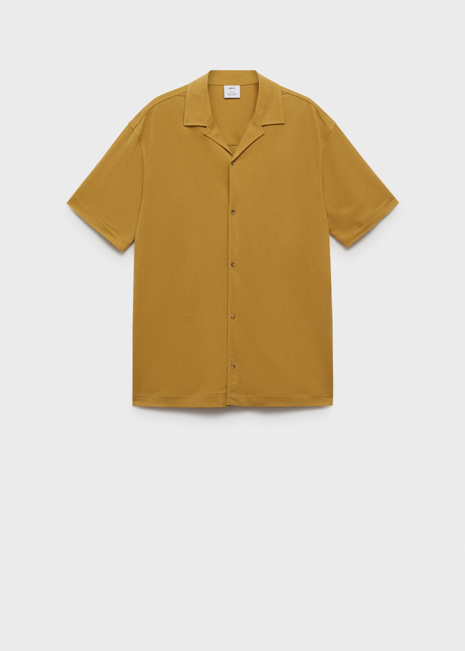 Modal shirt with bowling collar - Article without model