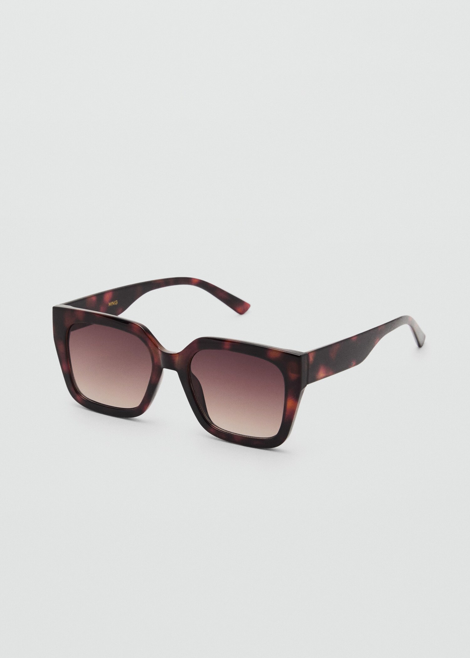 Squared frame sunglasses - Medium plane