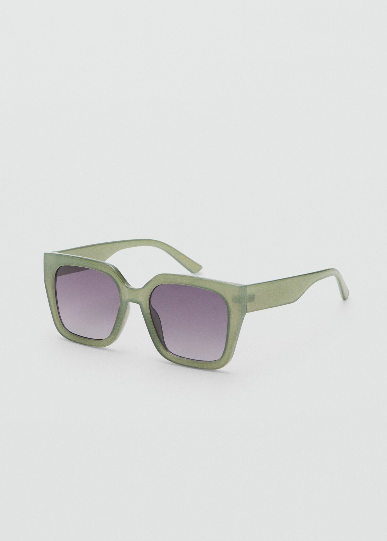 Squared frame sunglasses - Medium plane