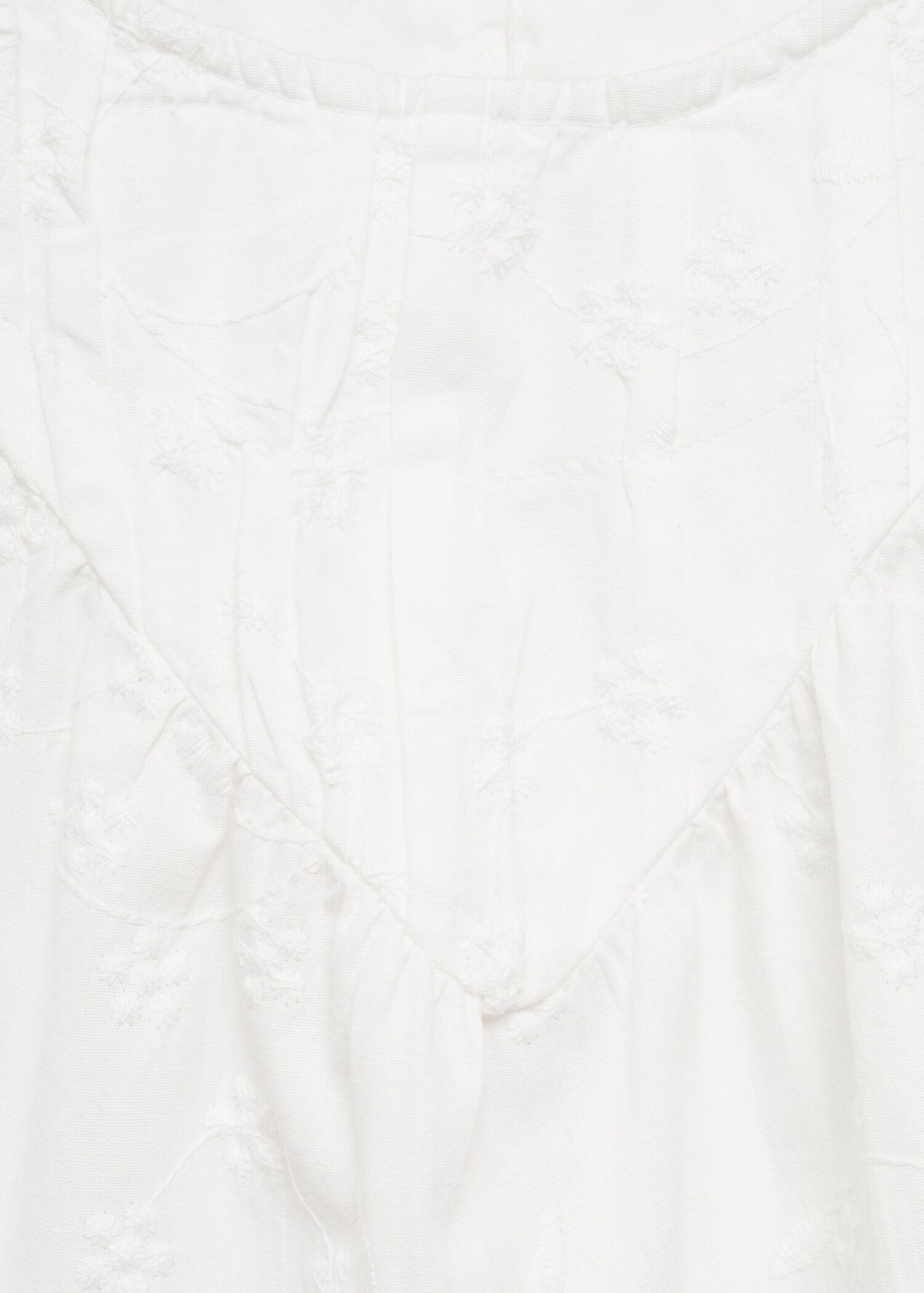 Embroidered cotton blouse - Details of the article 8