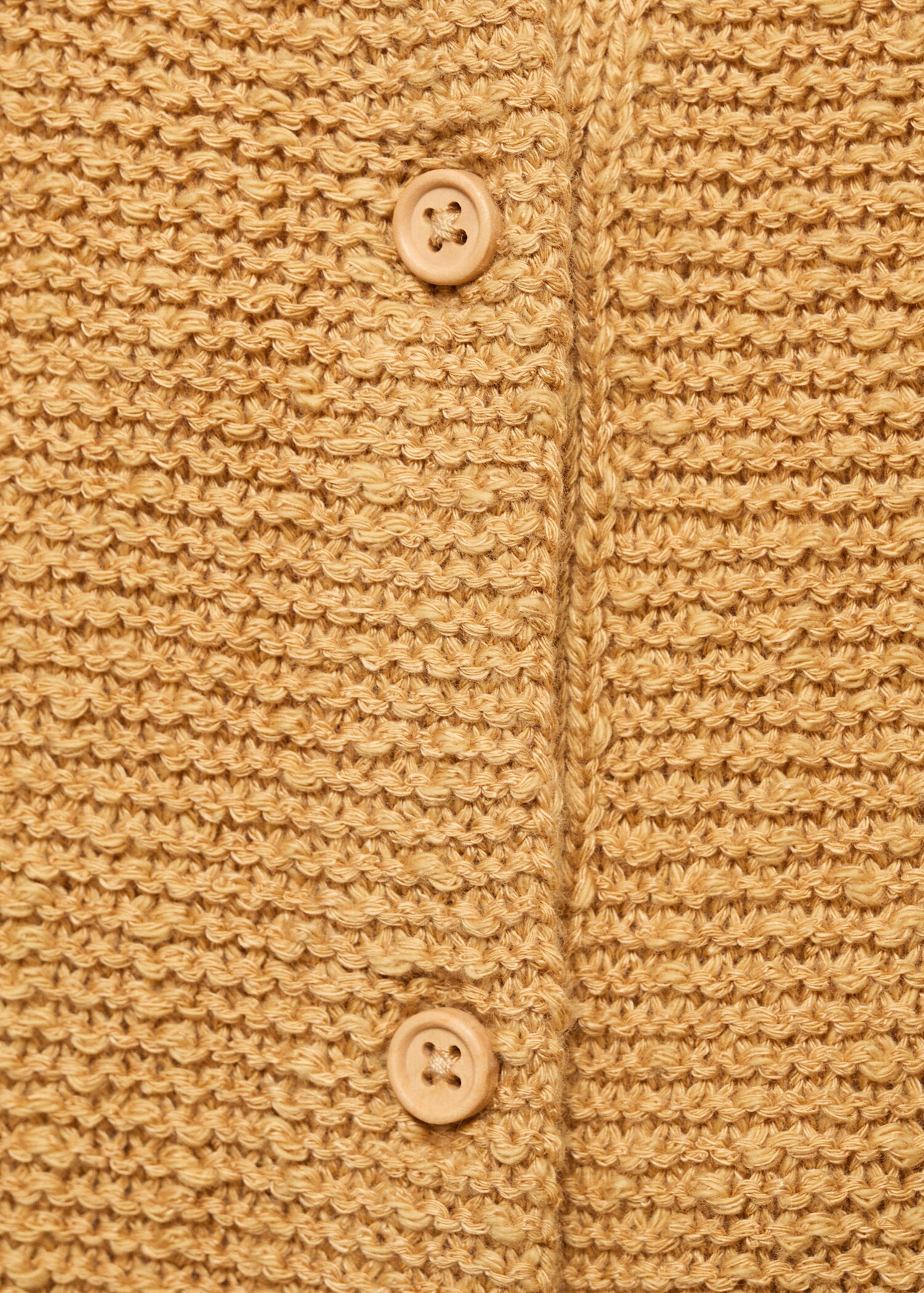 Knitted button cardigan - Details of the article 8
