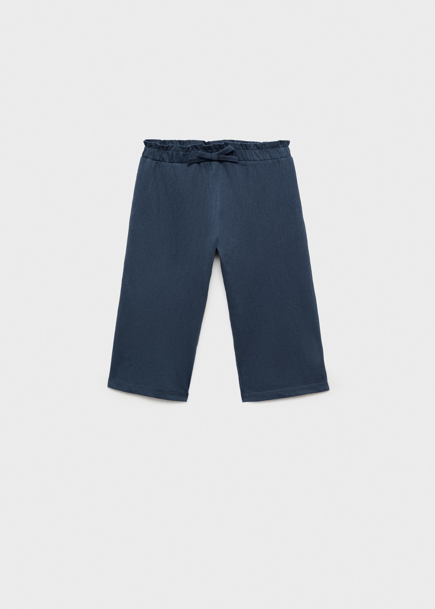 Παντελόνι ίσια γραμμή με φιόγκο - Προϊόν χωρίς μοντέλο