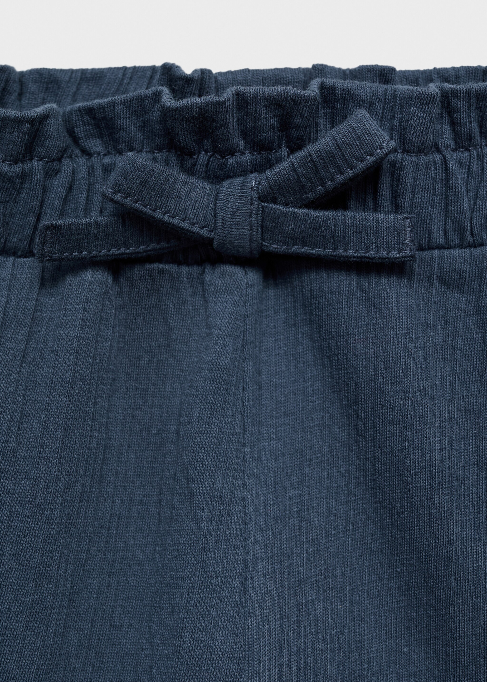 Παντελόνι ίσια γραμμή με φιόγκο - Λεπτομέρεια του προϊόντος 0, Σκούρο Μπλε Μαρέν. Ref: 87065962-00.