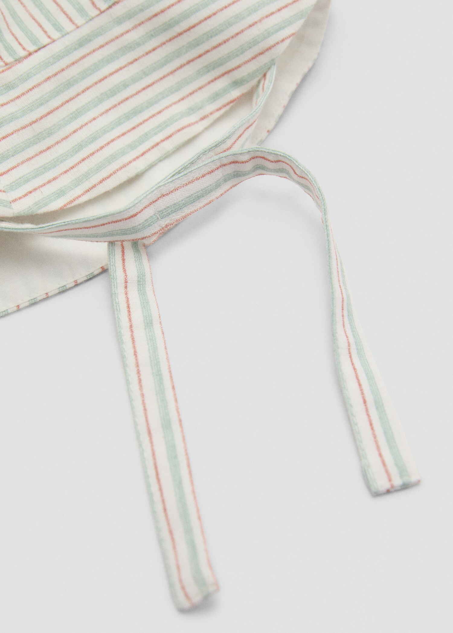 Cotton striped hat - Details of the article 1