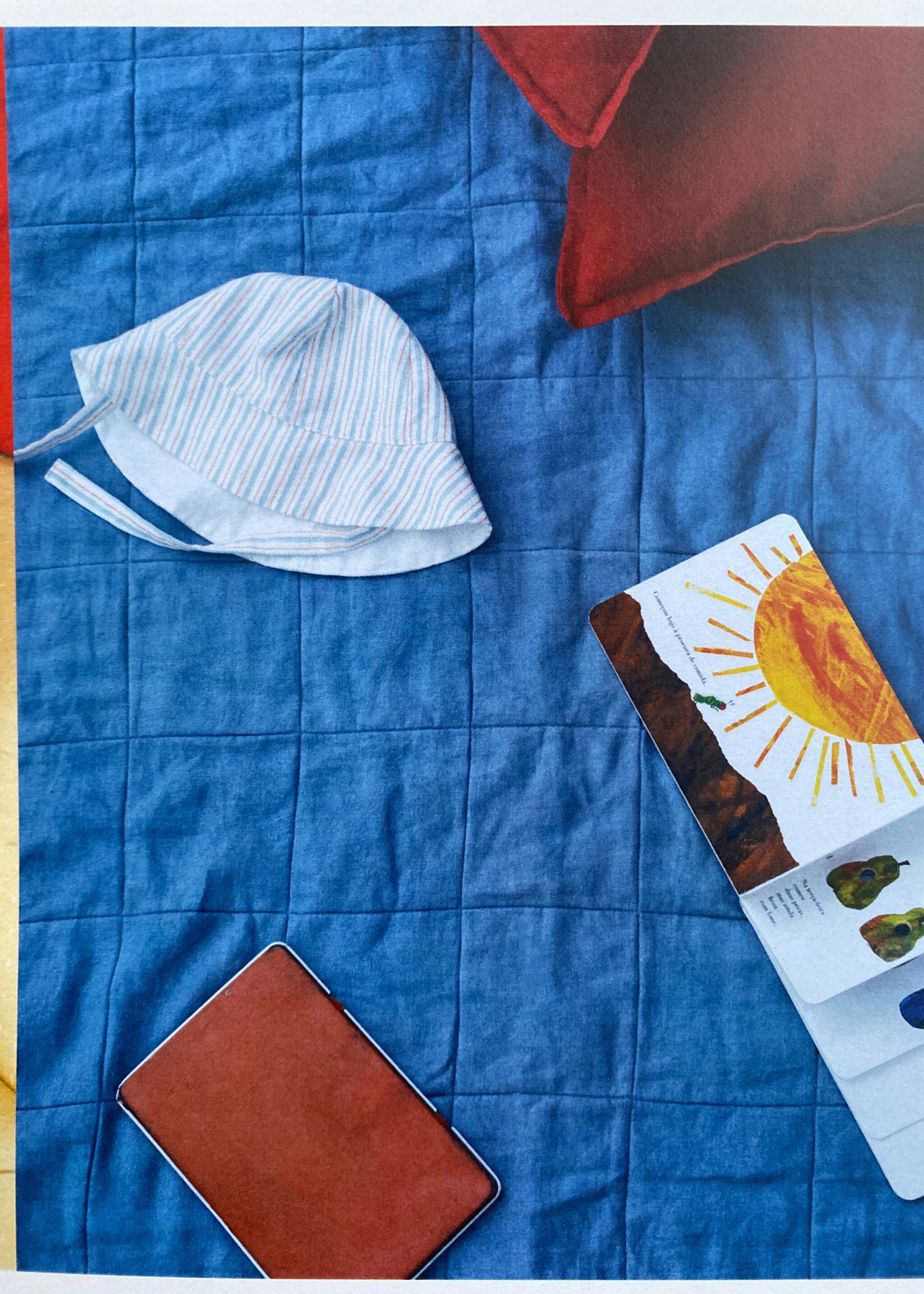 Cotton striped hat - Details of the article 5, Off White. Ref: 87065982-00.