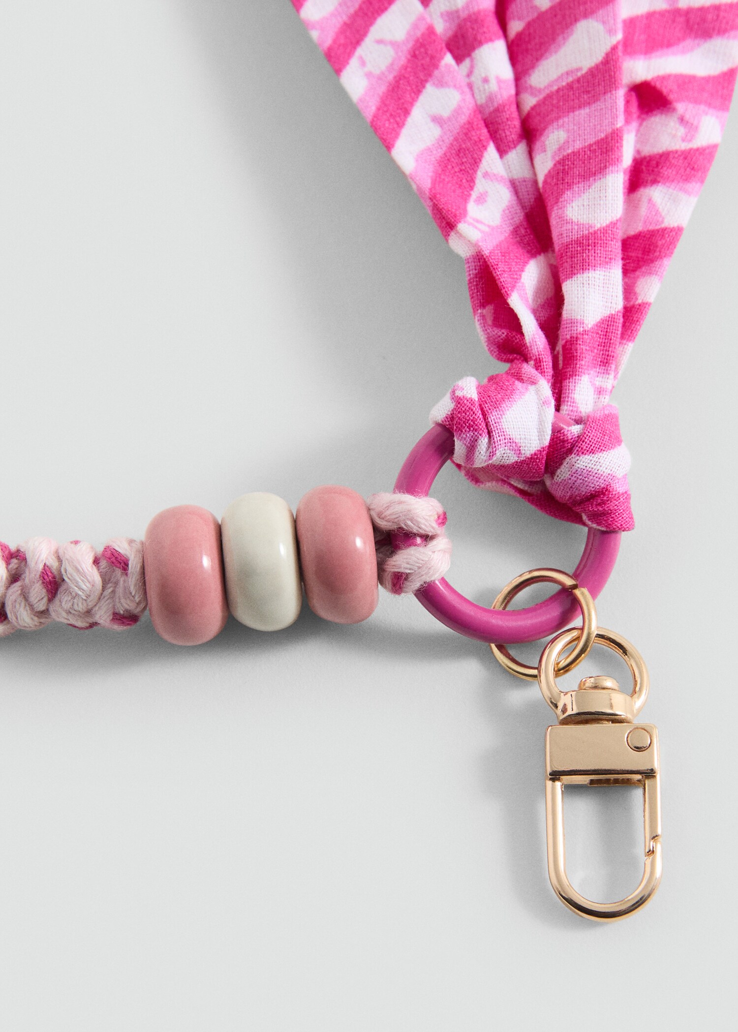 Combined leading keychain - Medium plane